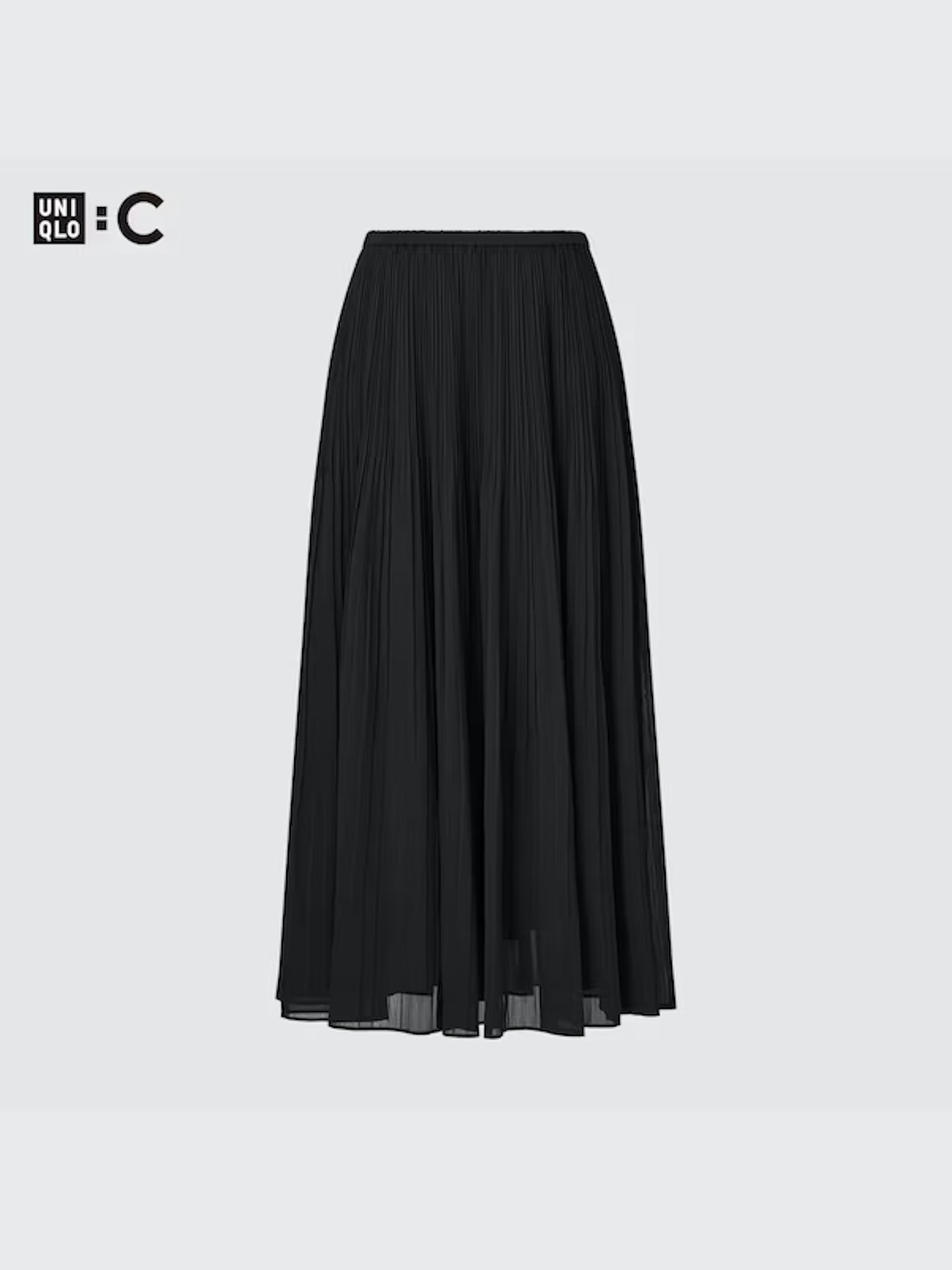 Uniqlo Chiffon Tiered Skirt