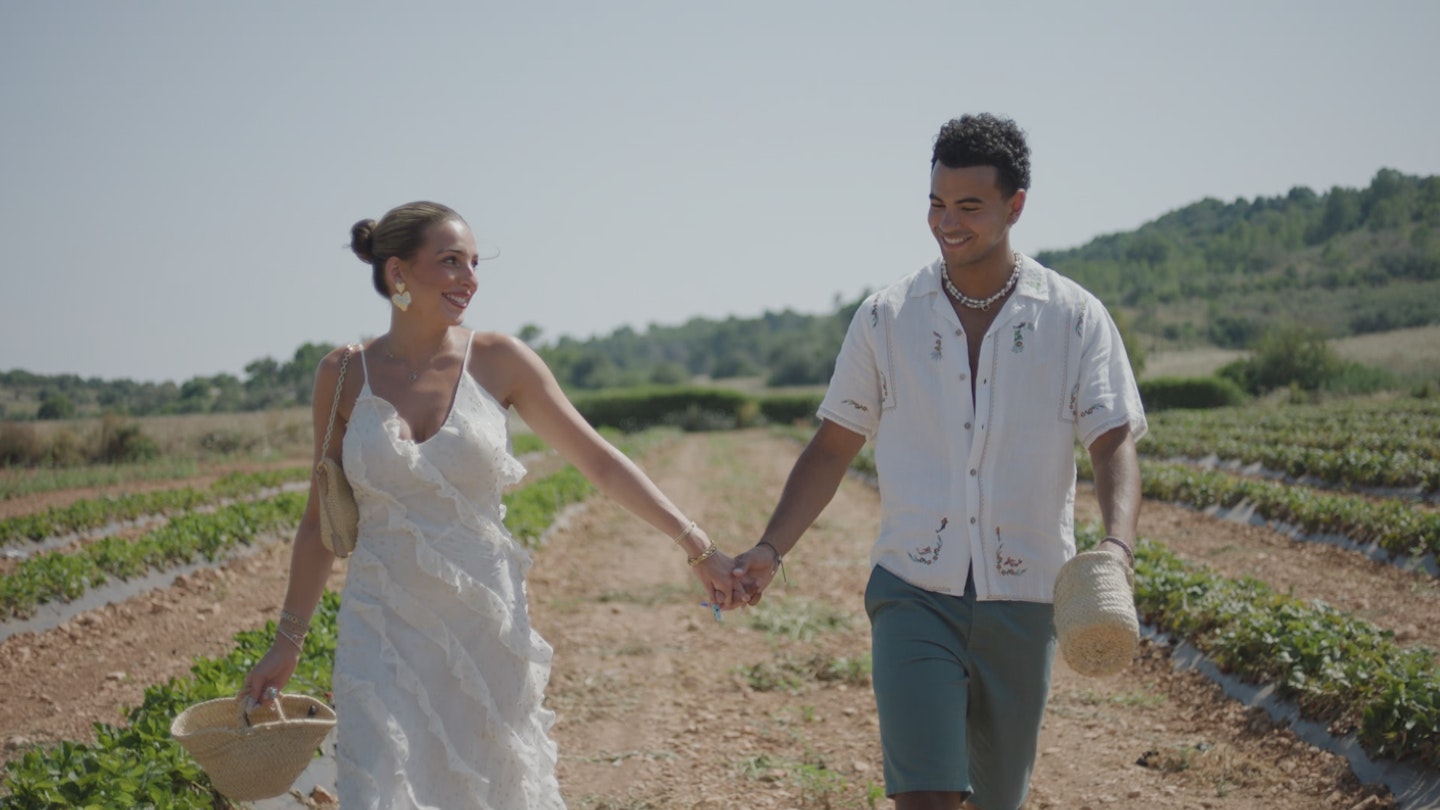 Love Island's Toni and Harrison