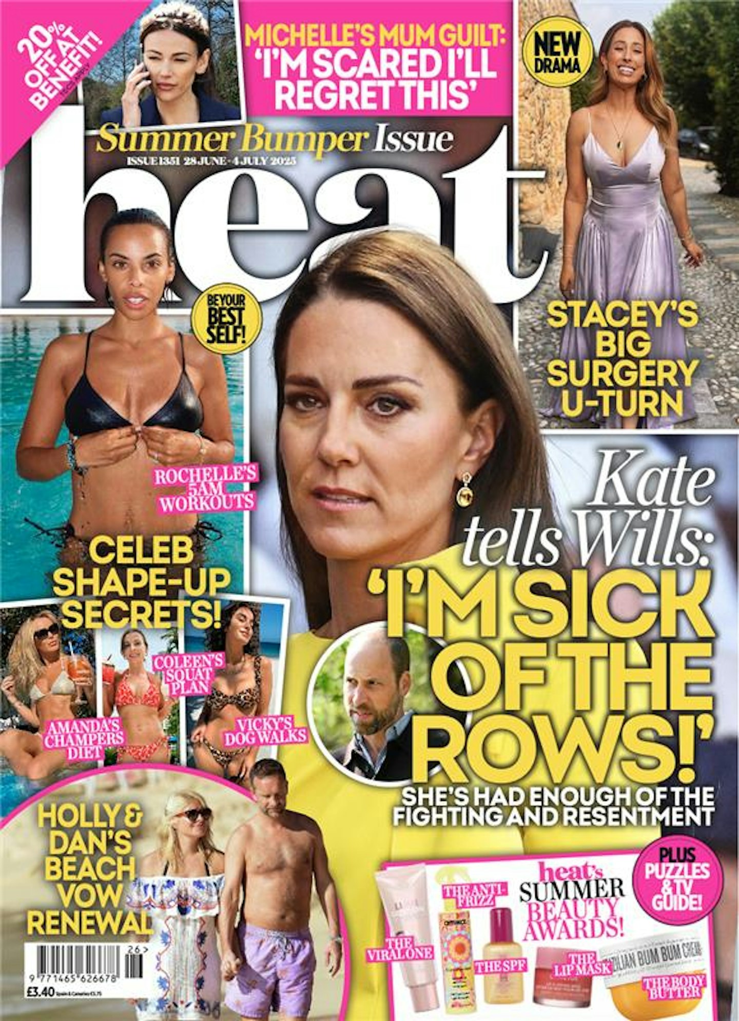 heat Magazine cover, Bauer UK