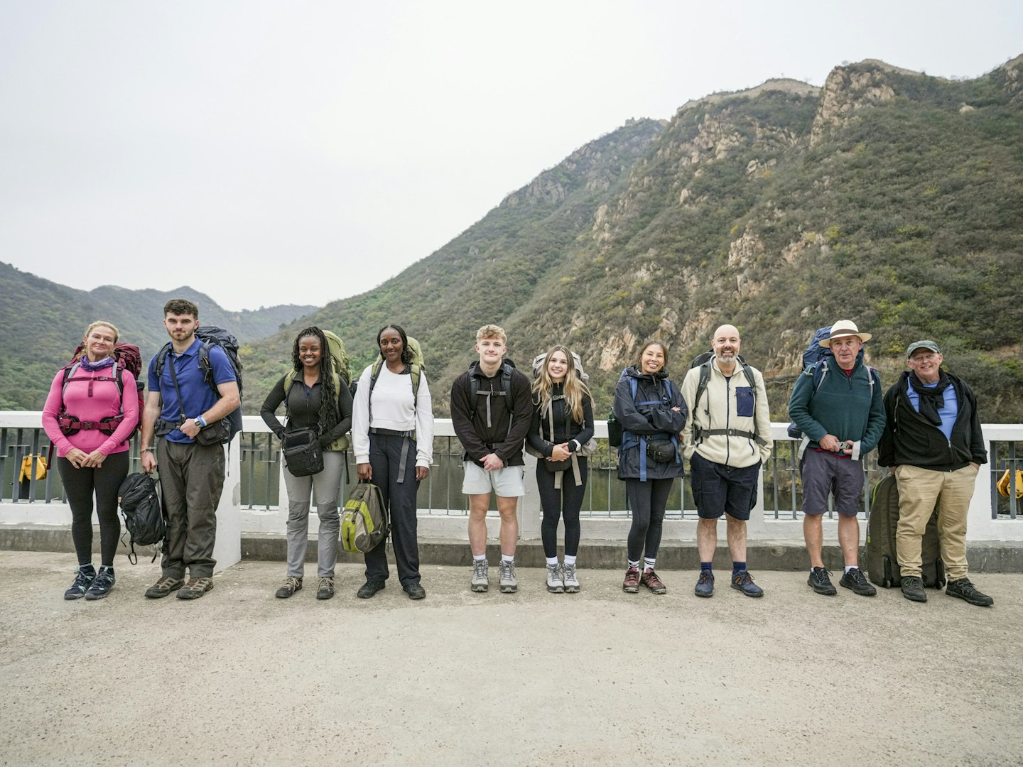Race Across the world cast
