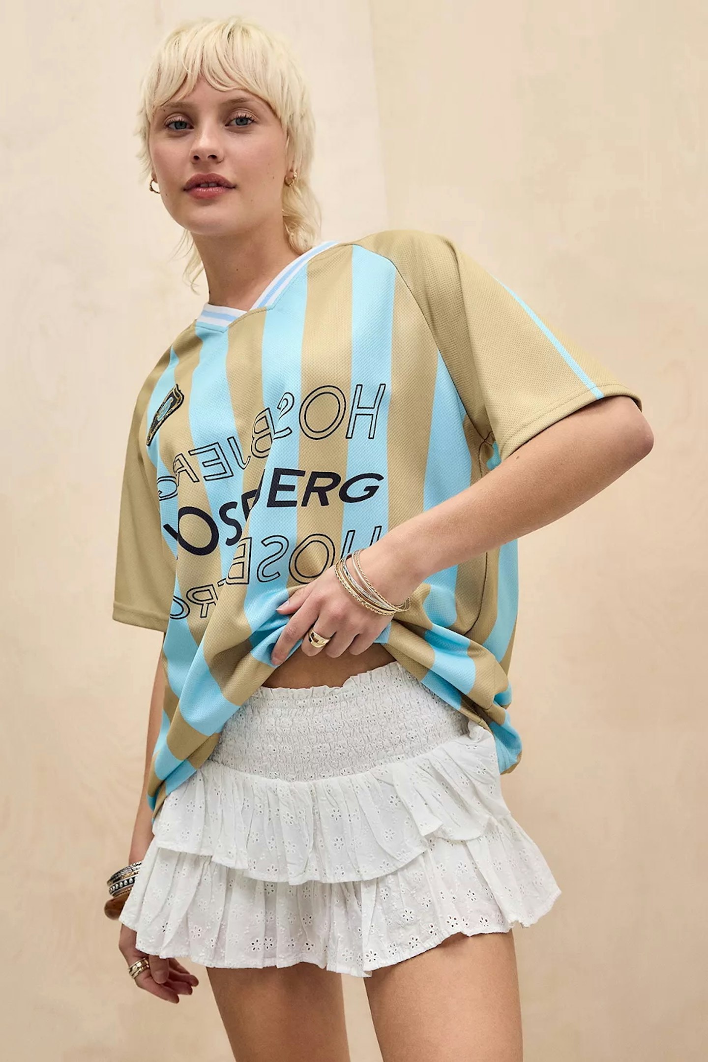 Urban Outfitters Kimchi Blue Monika Broderie Skort