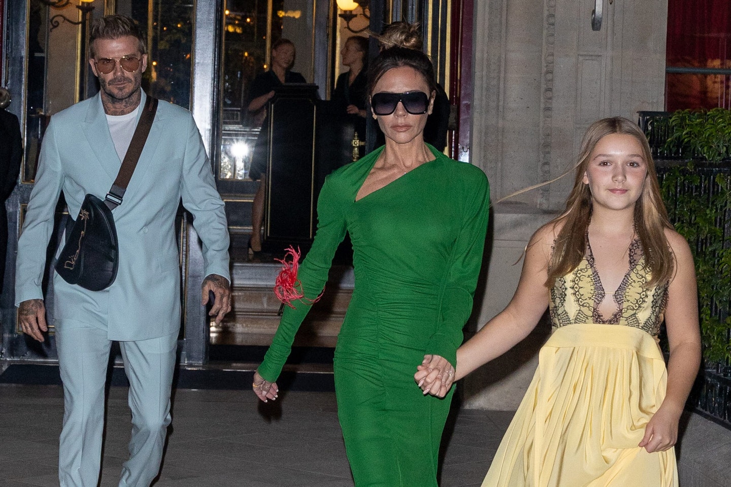 Harper Beckham is hoping to follow in mum Victoria's footsteps