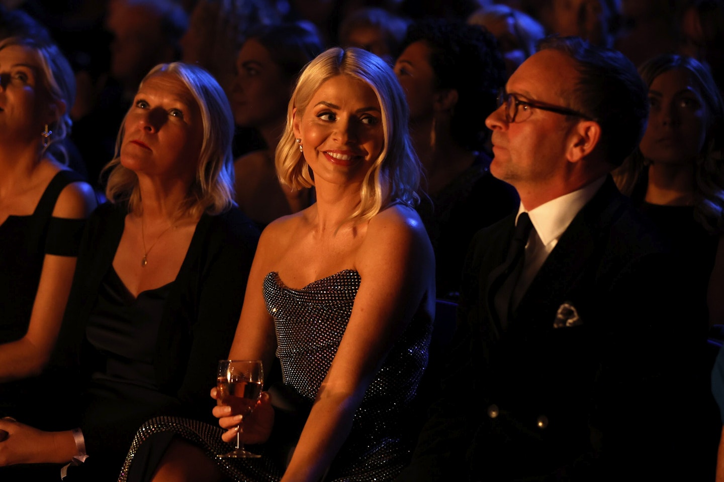Holly Willoughby with husband Dan Baldwin at the 2024 NTAs