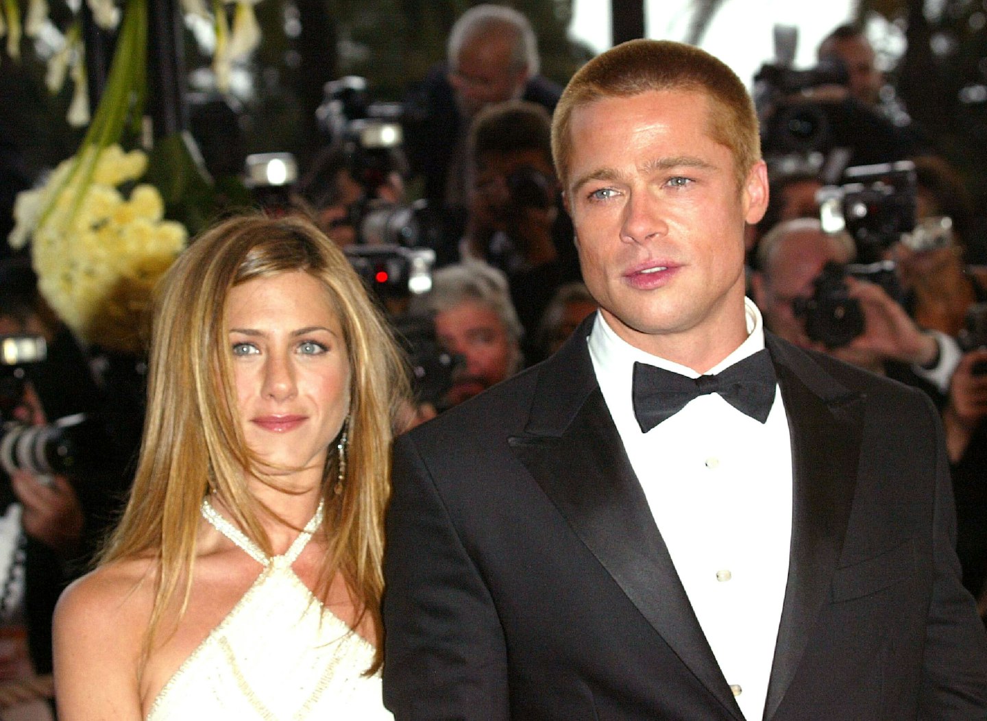 Jennifer Aniston and Brad Pitt were famously married from 2000-2005