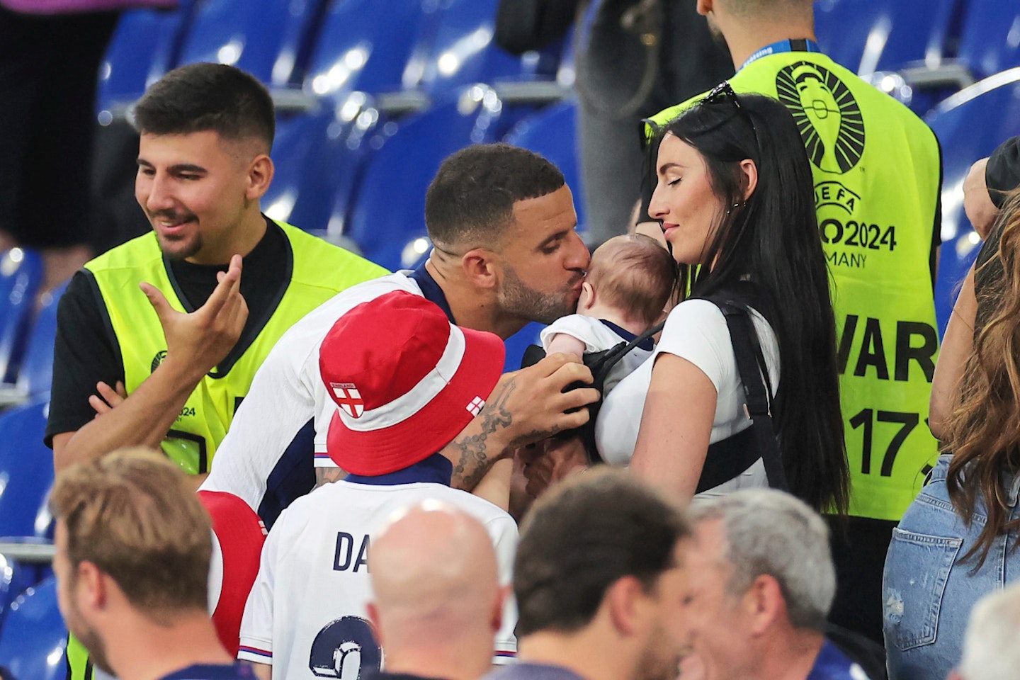 Kyle Walker and Annie Kilner