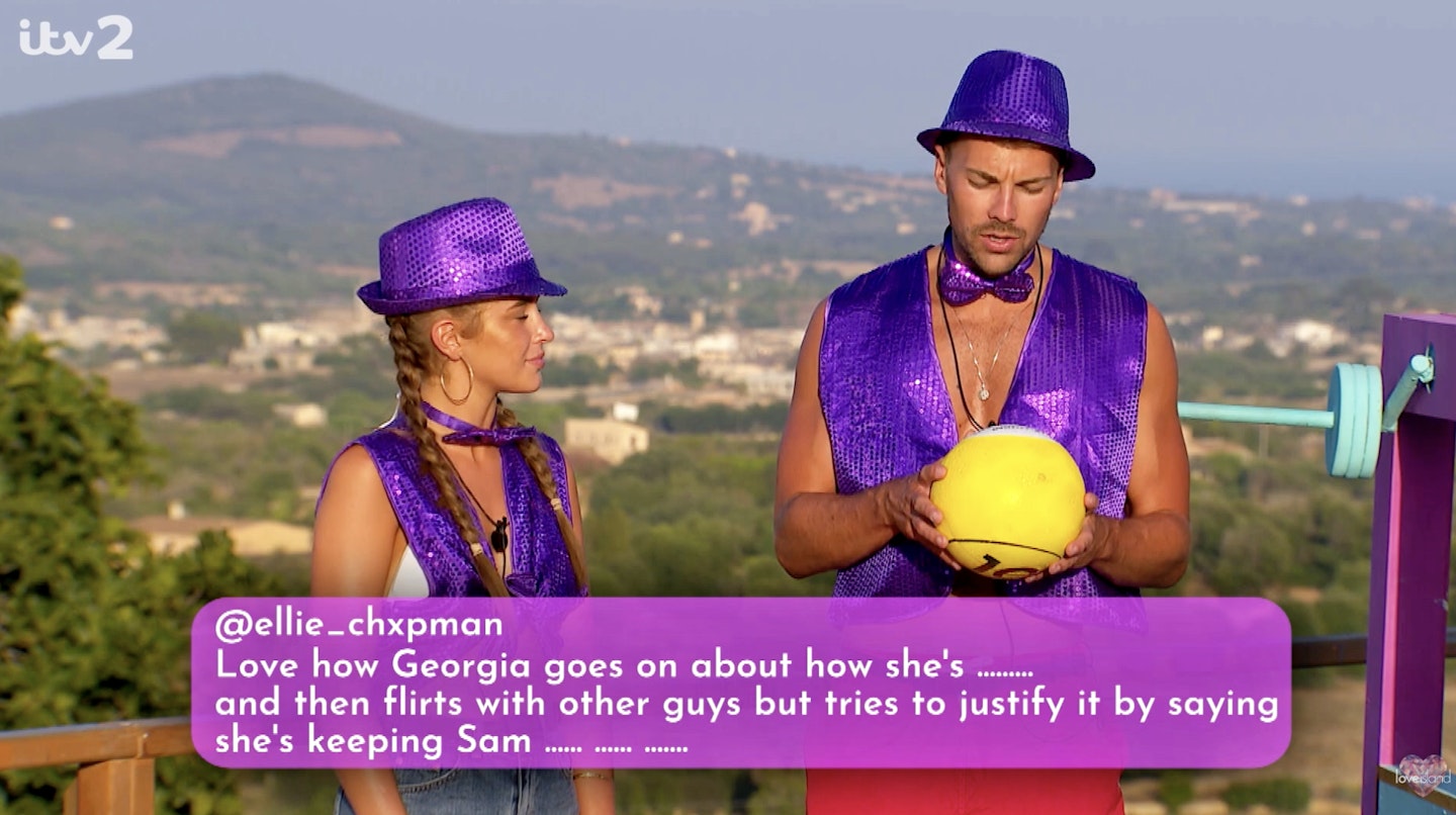 love island tweet challenge