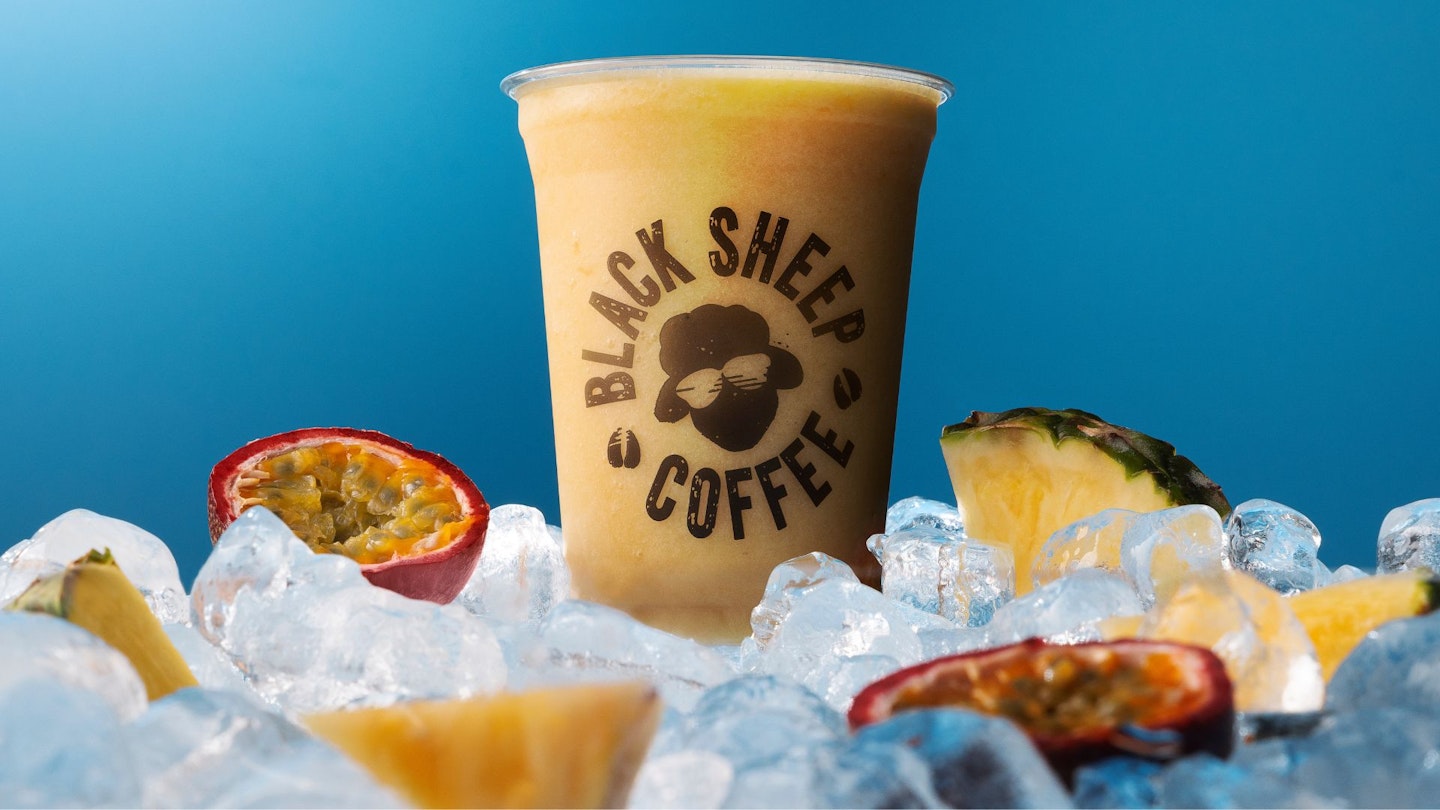 smoothies at black sheep coffee