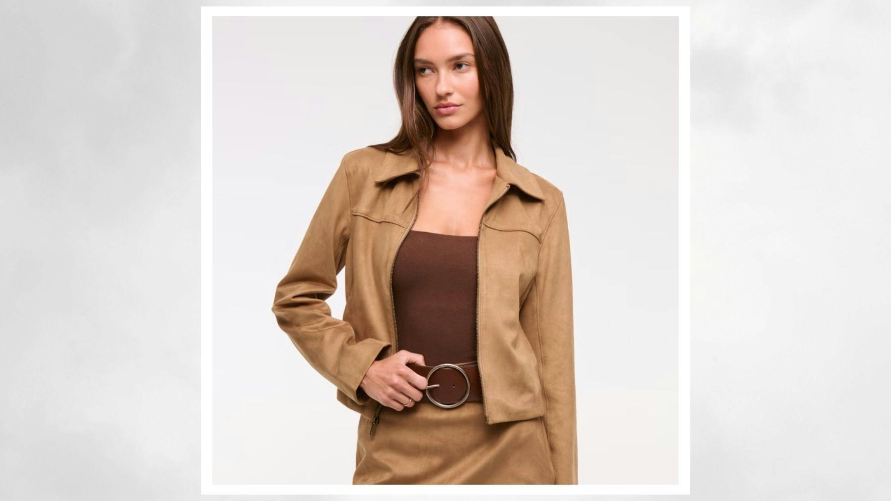 This Suede Jacket that is making waves, and selling out