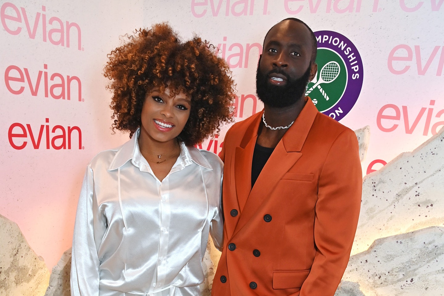 Fleur East and husband Marcel Badiane-Robin who've been together since 2010