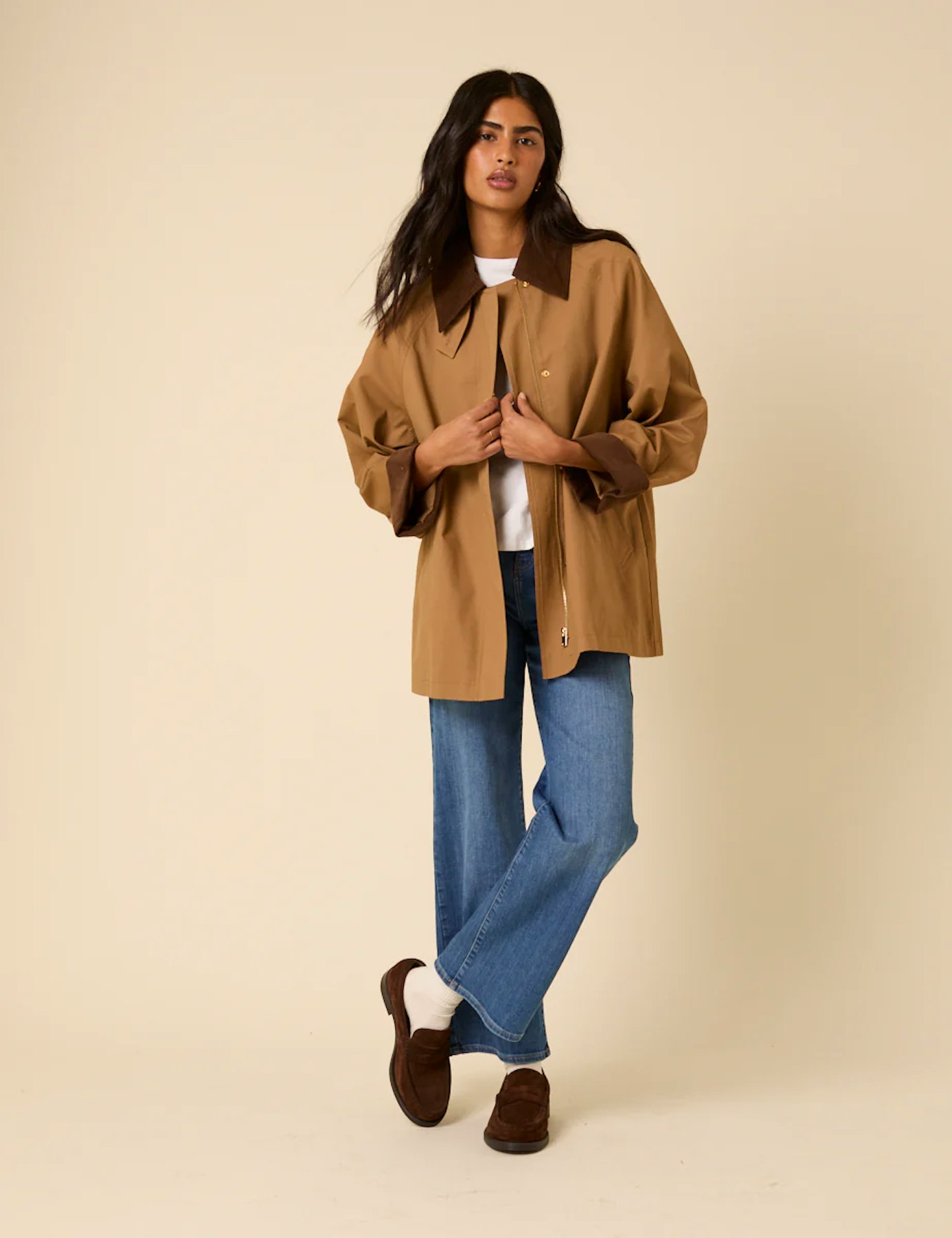 SHOP: Nobody's Child Camel Barn Coat