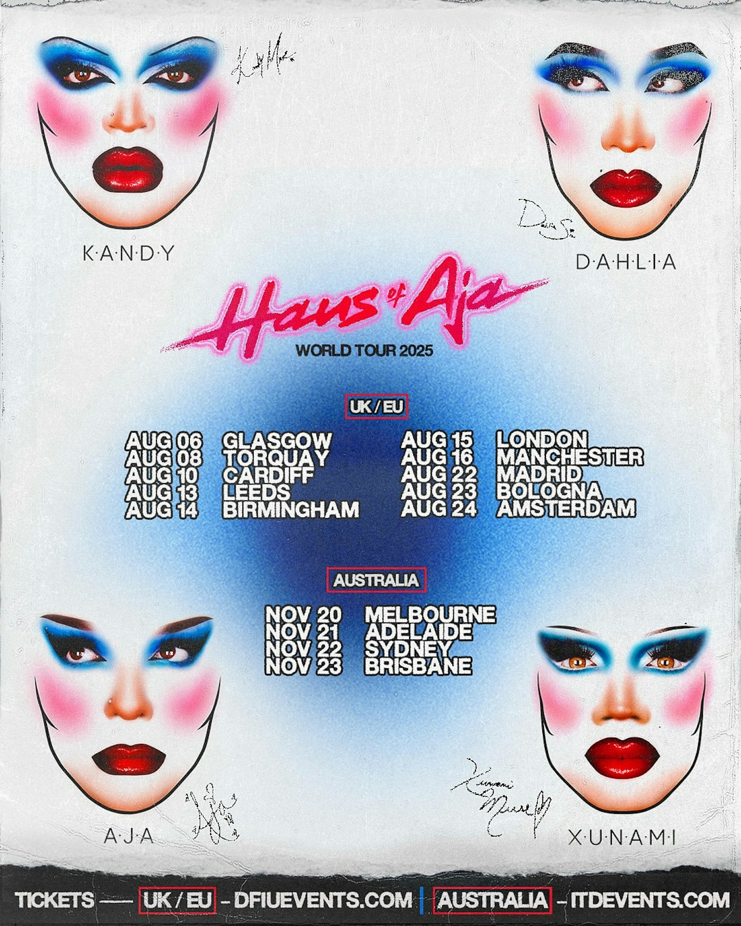 Haus of Aja tour