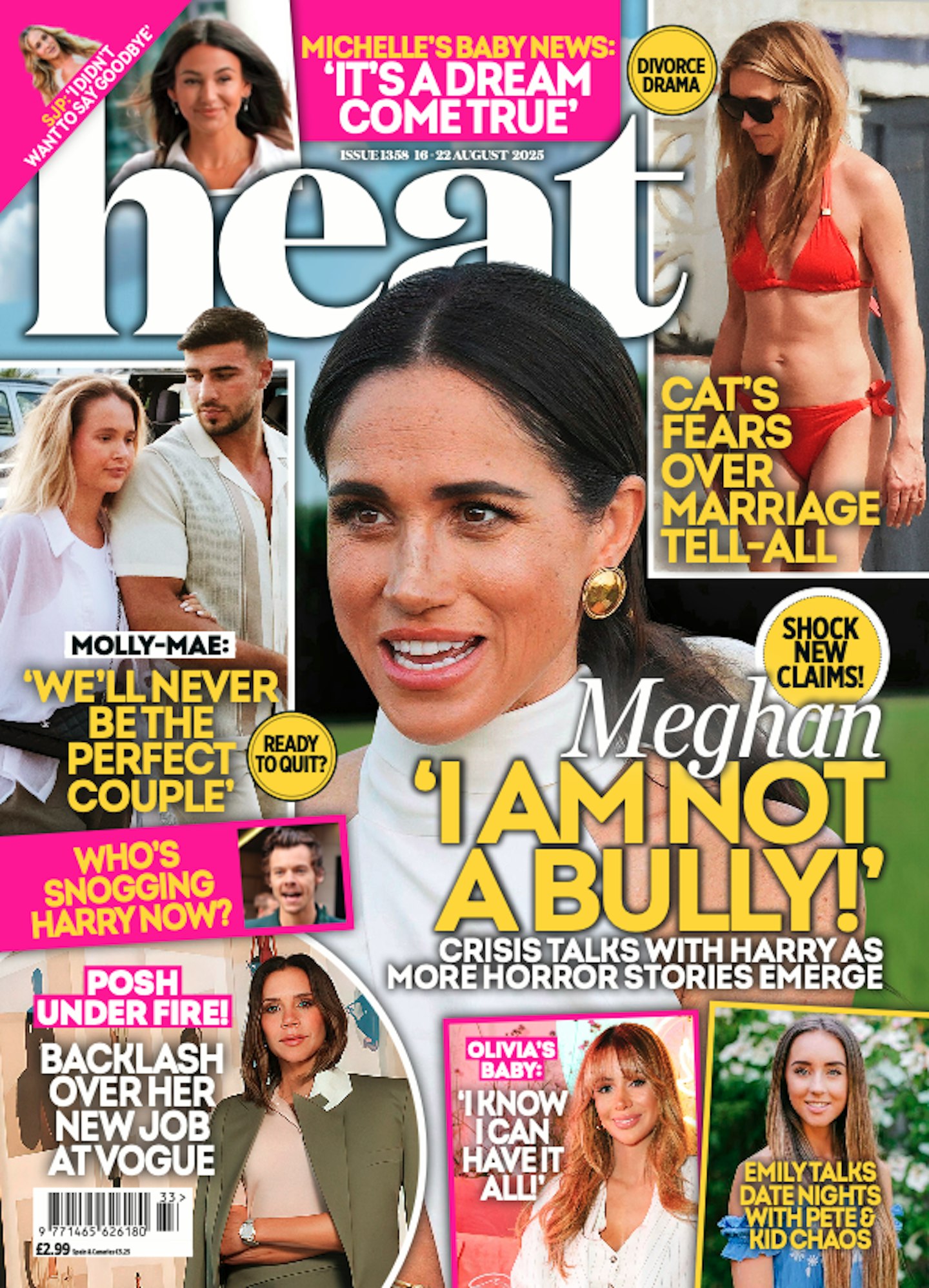 heat magazine cover