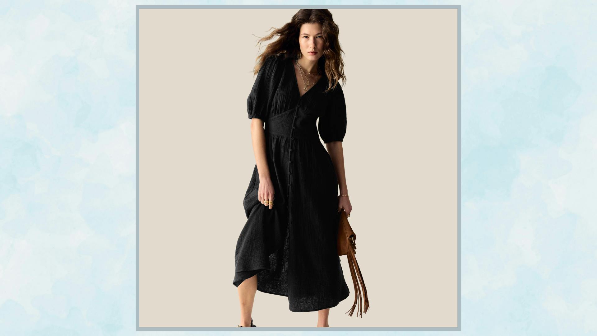 ms black dress Miss Circle Women's Rebeca Satin High Slit Corset Gown