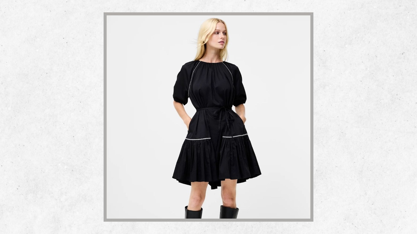 This new-in French Connection mini dress is the LBD of the season This new-in French Connection mini dress is the LBD of the season