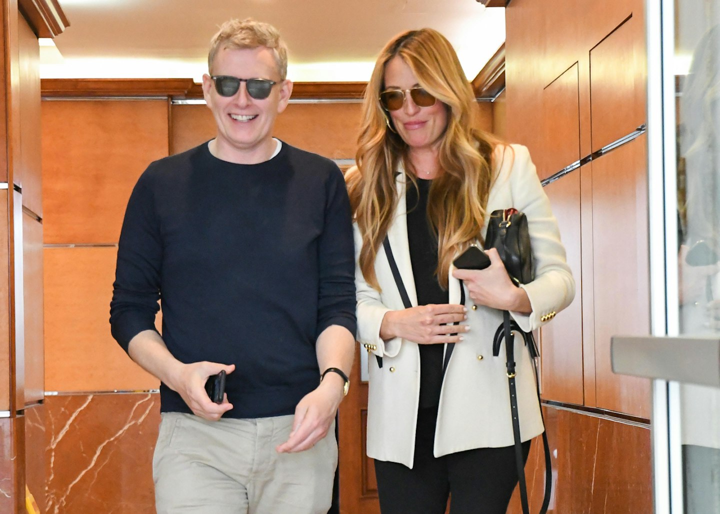 Patrick Kielty and Cat Deeley