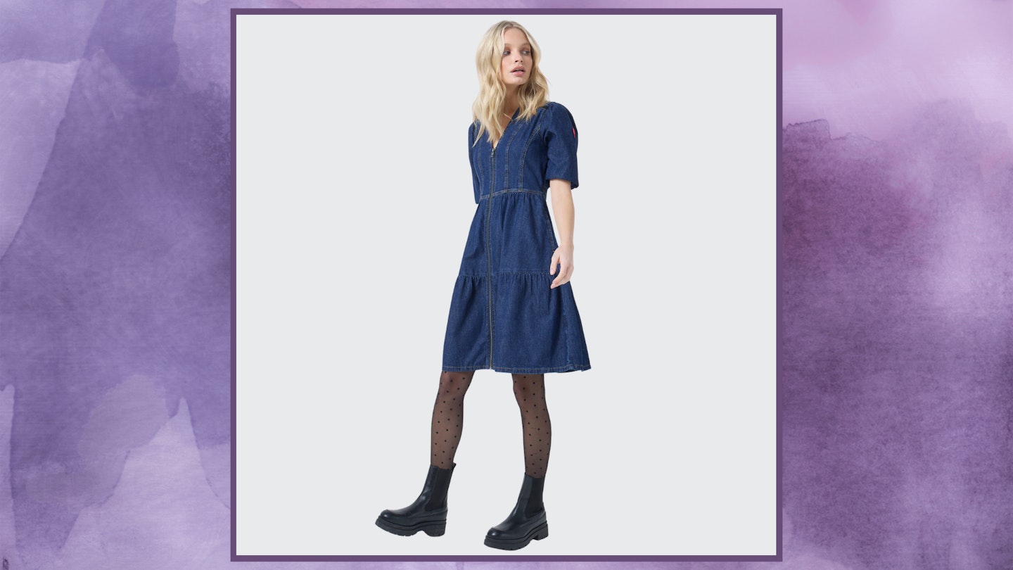 scamp and dude denim dress Irena's Scamp & Dude Denim Dress