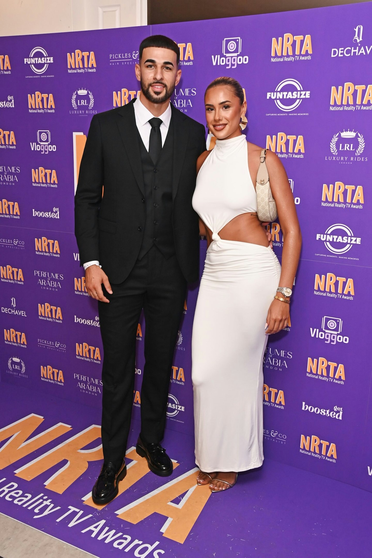Shea Mannings and Caprice Alexandra post together the National Reality TV Awards