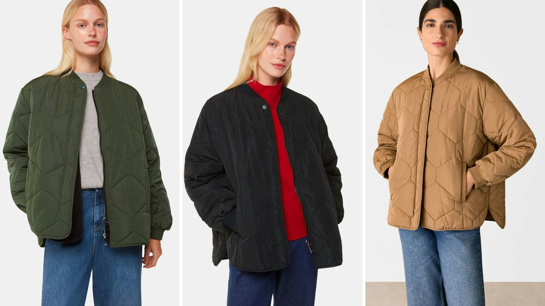 Ida quilted jacket colours