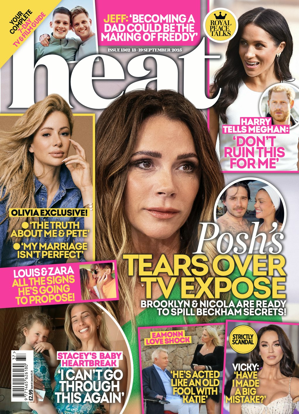heat magazine cover