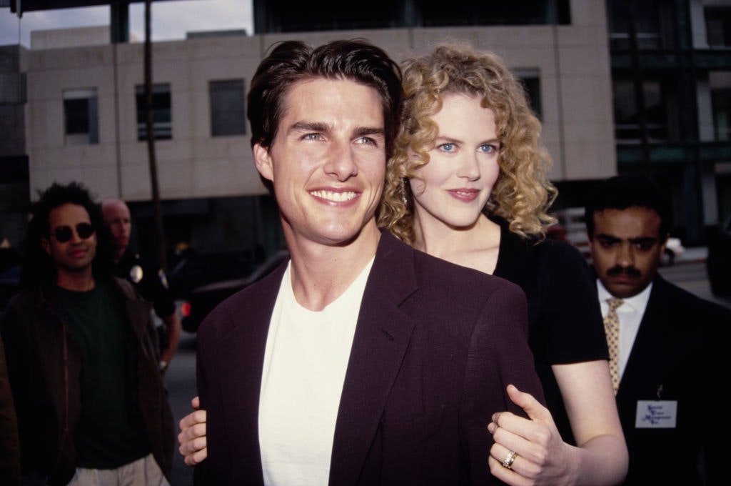 Tom Cruise and actress Nicole Kidman attend the 