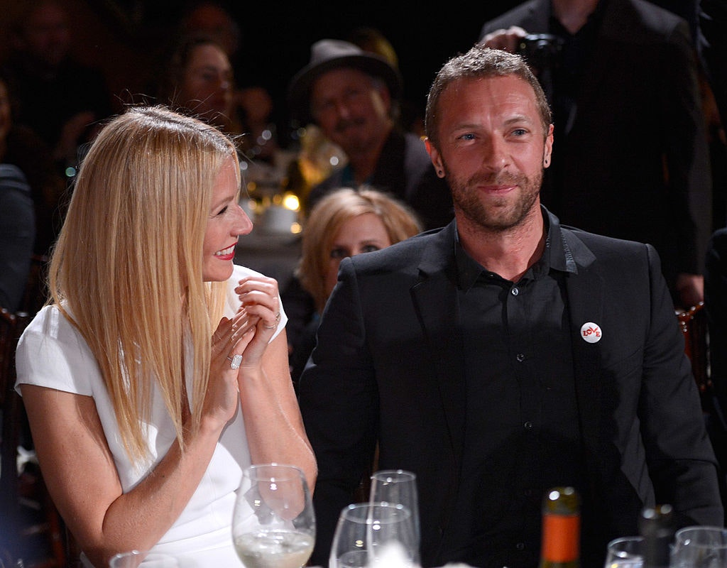 Gwyneth Paltrow and Chris Martin attend the 3rd annual Sean Penn & Friends HELP HAITI HOME Gala