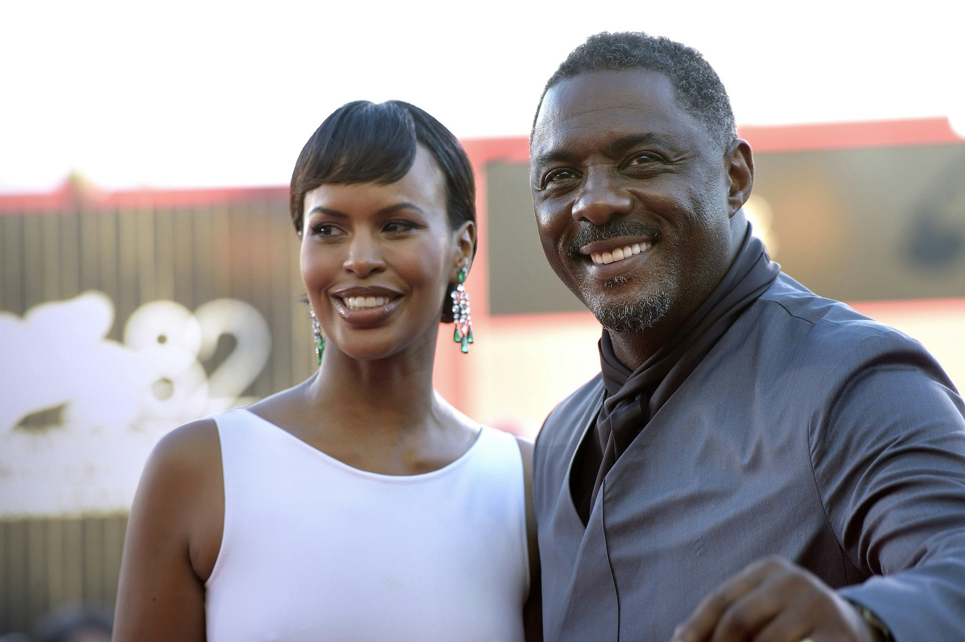 Sabrina Dhowre Elba and Idris Elba