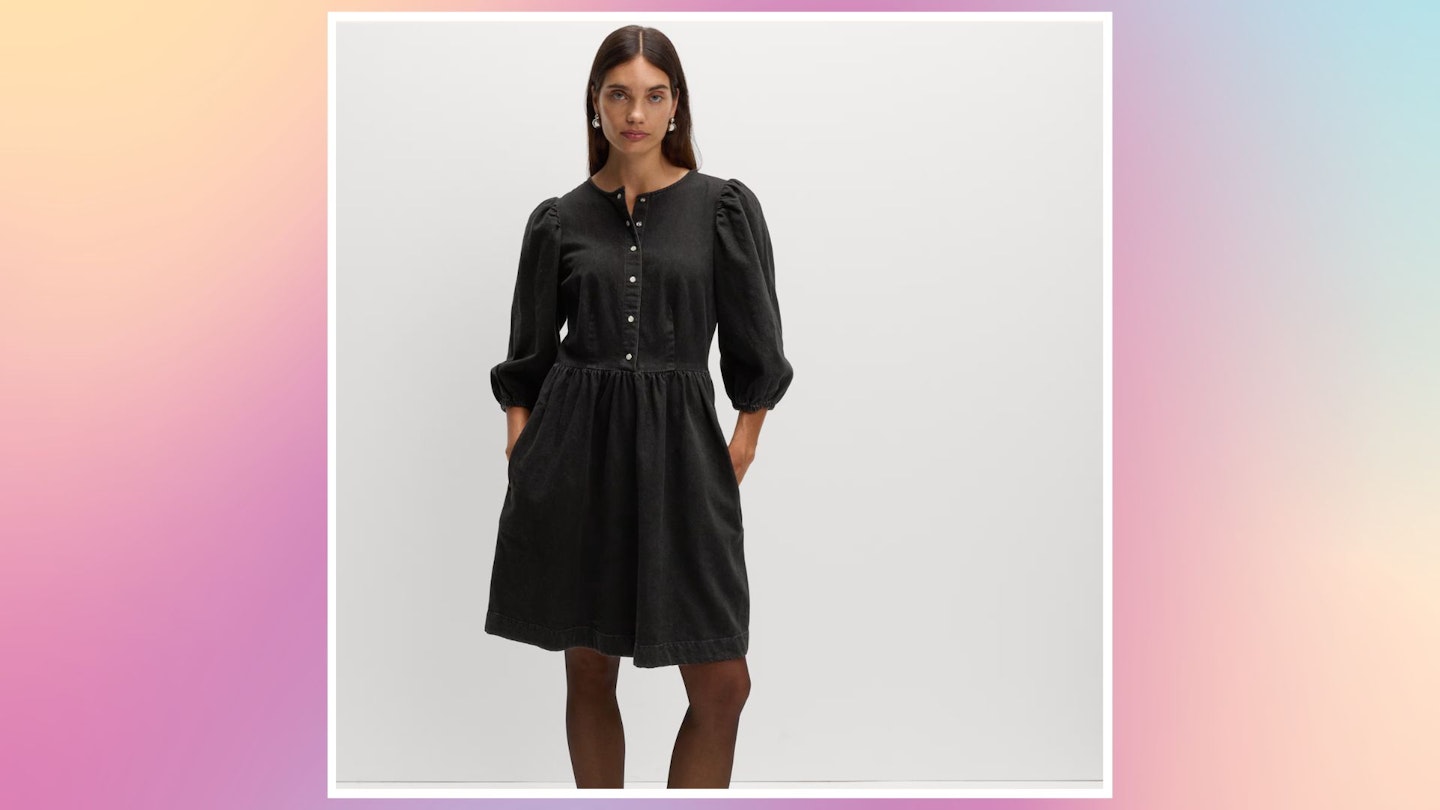 m&s denim dress ALEX DENIM DRESS Mrs. Blush