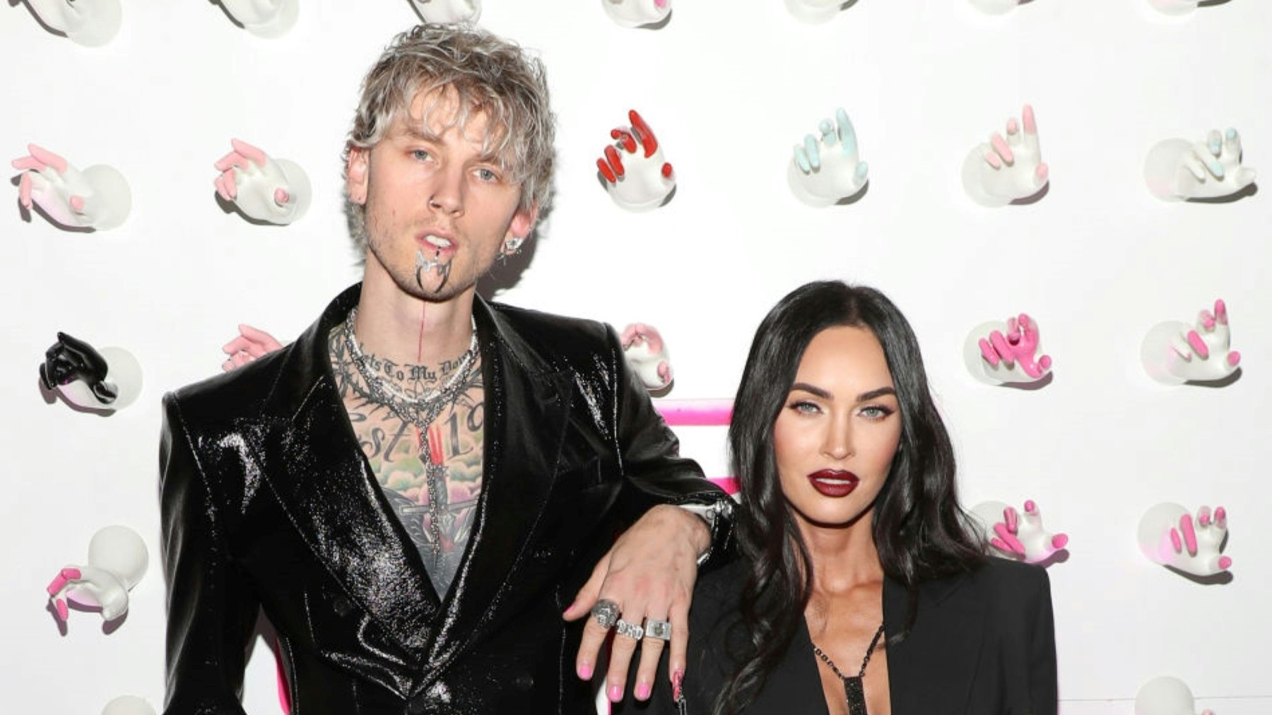 Megan Fox and Machine Gun Kelly attend Machine Gun Kelly