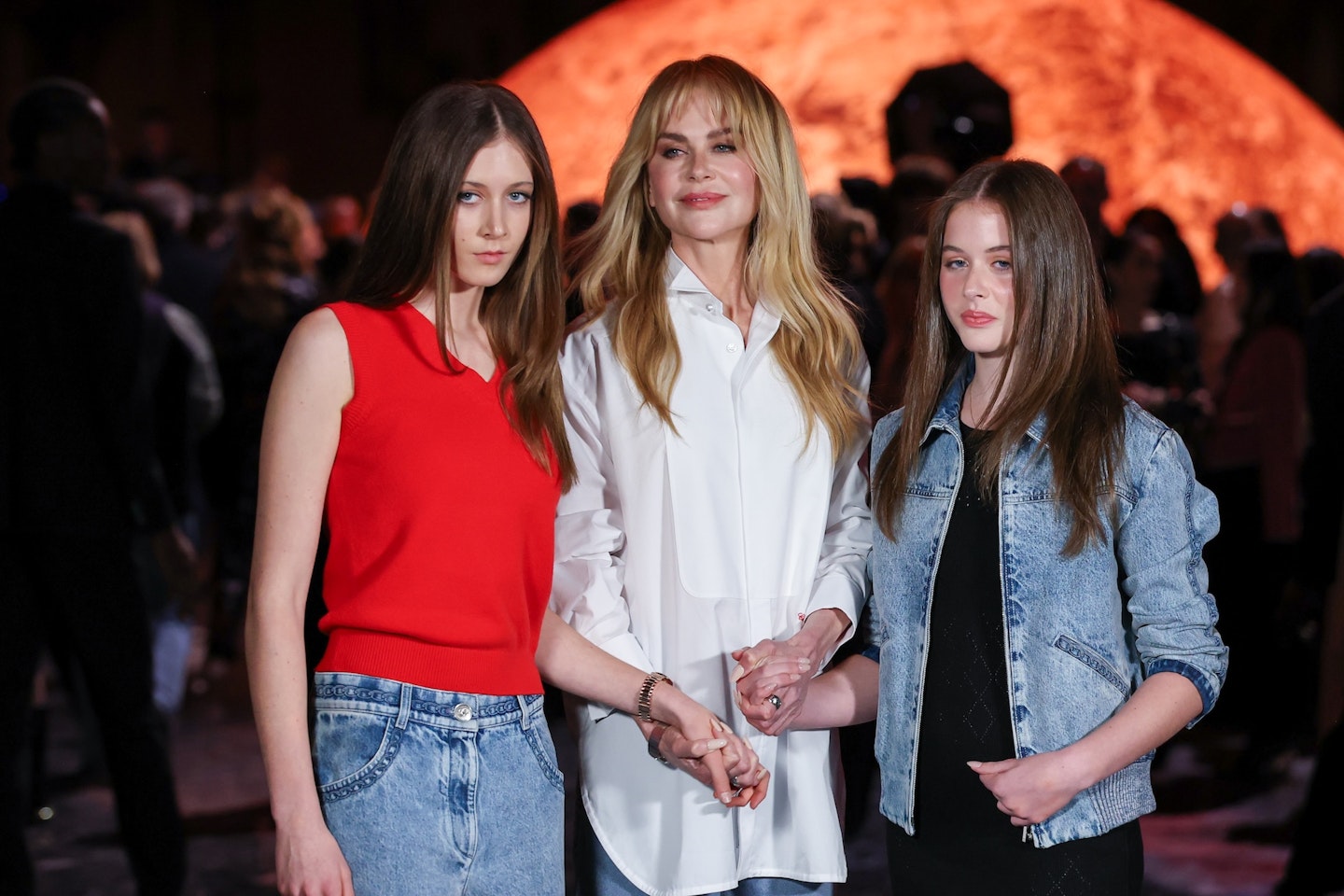 Sunday Rose Kidman Urban, Nicole Kidman and Faith Margaret Kidman-Urban