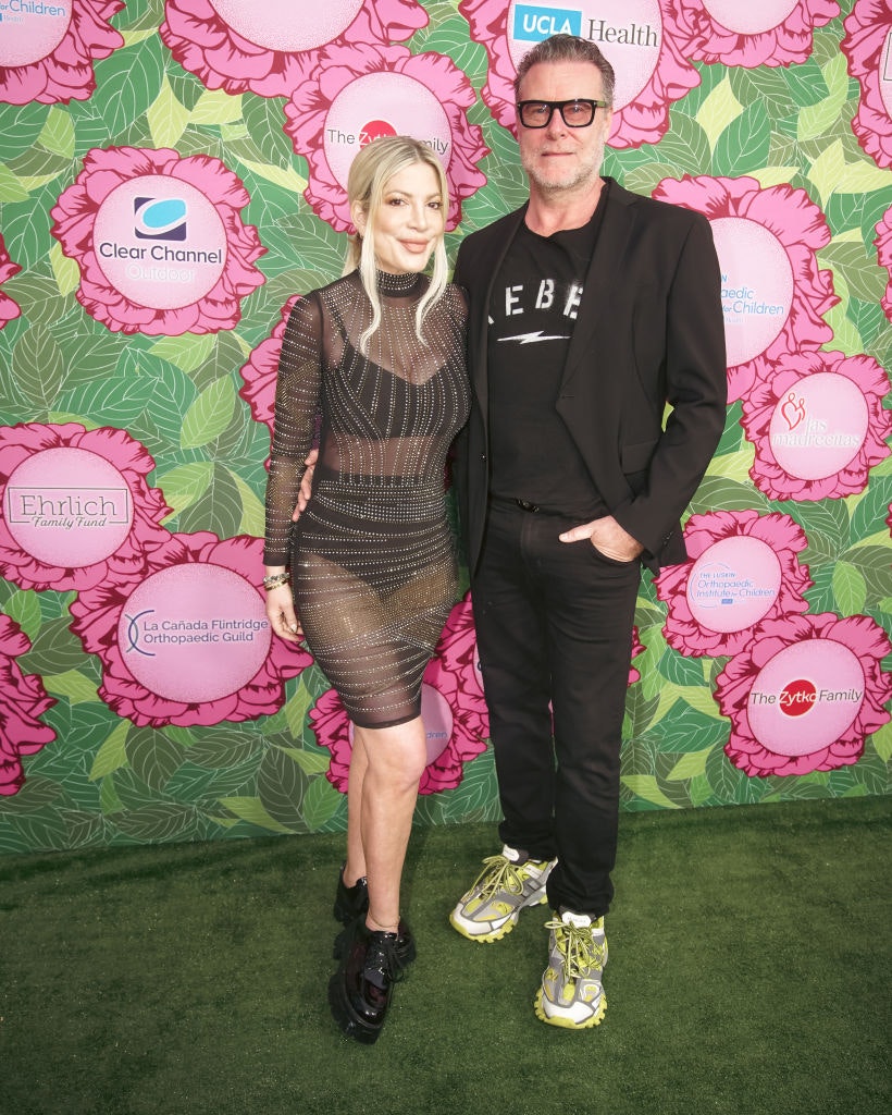 Tori Spelling and Dean Mcdermott attend Luskin Orthopedic Institute For Children Gala at Universal Studios Hollywood