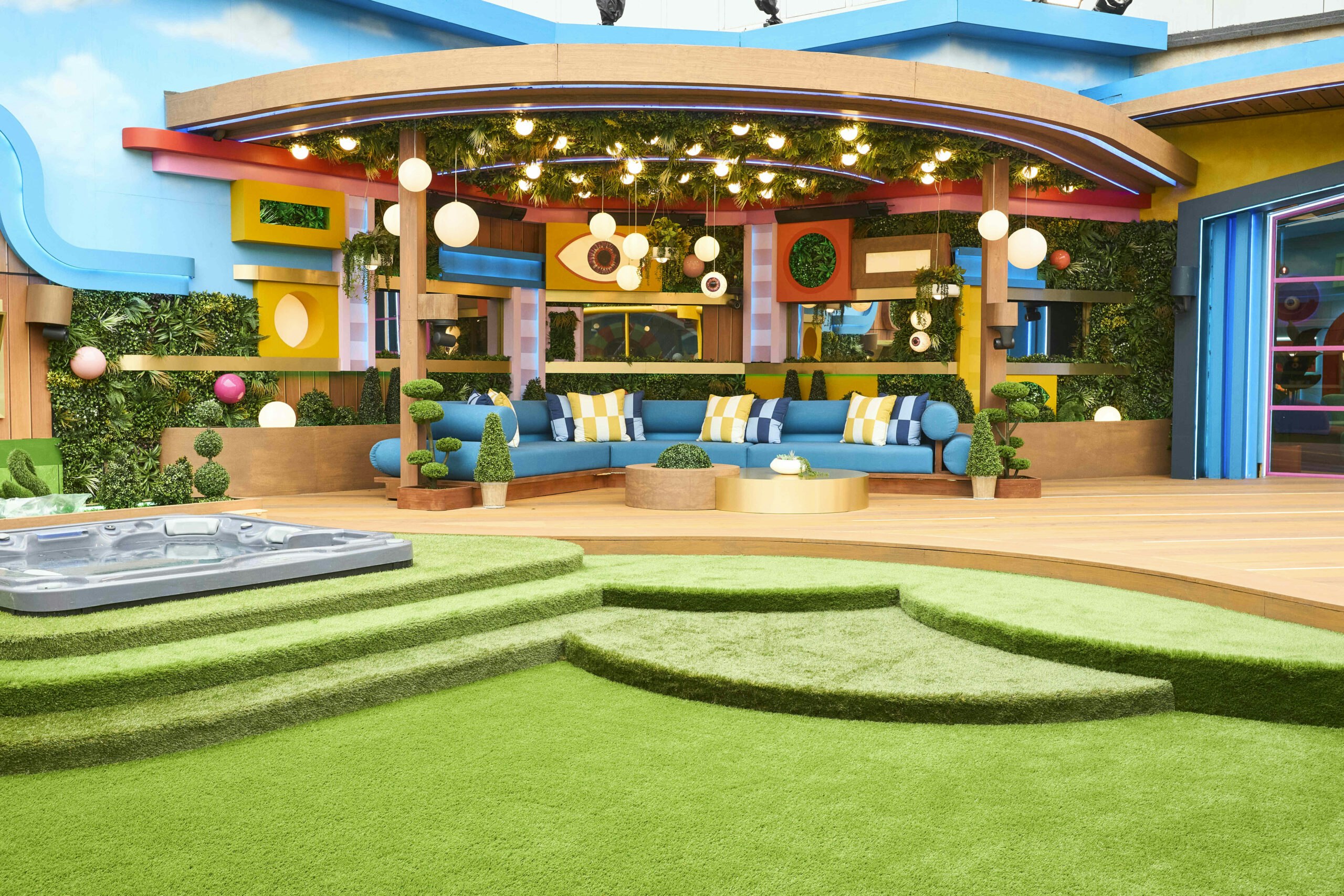 The Big Brother garden