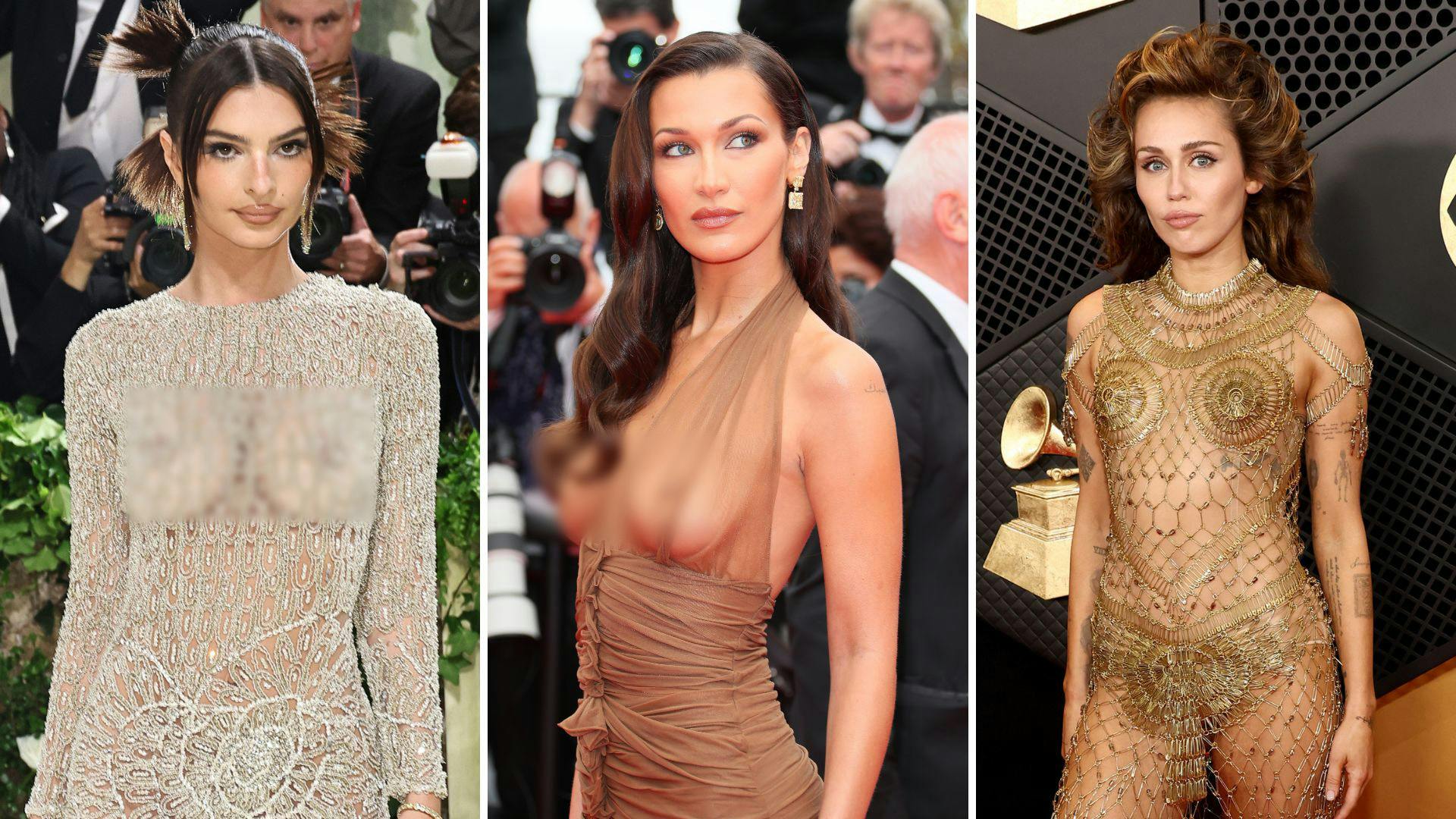 Butt naked! All the stars who've bared their bits in public