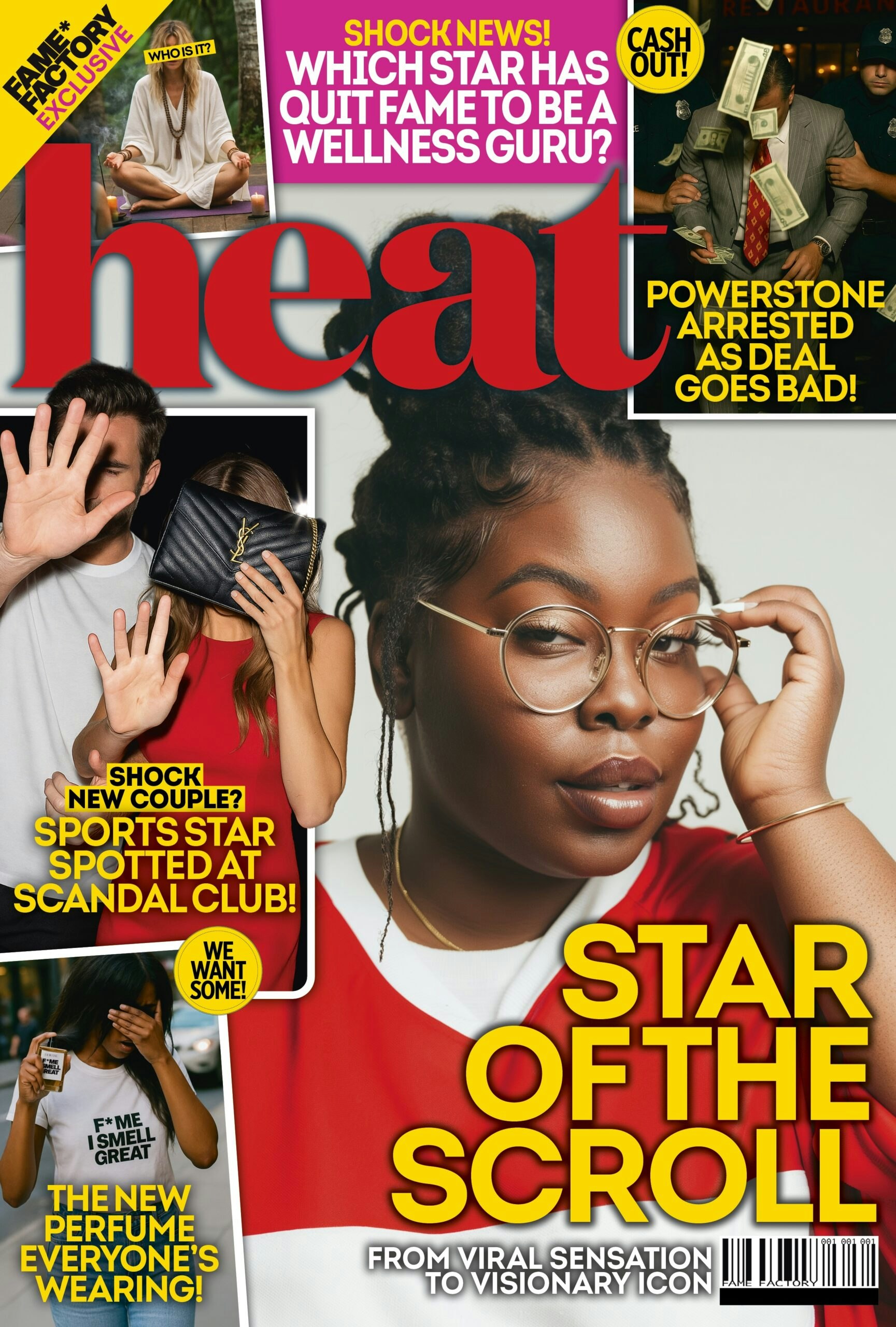 heat magazine fame factory