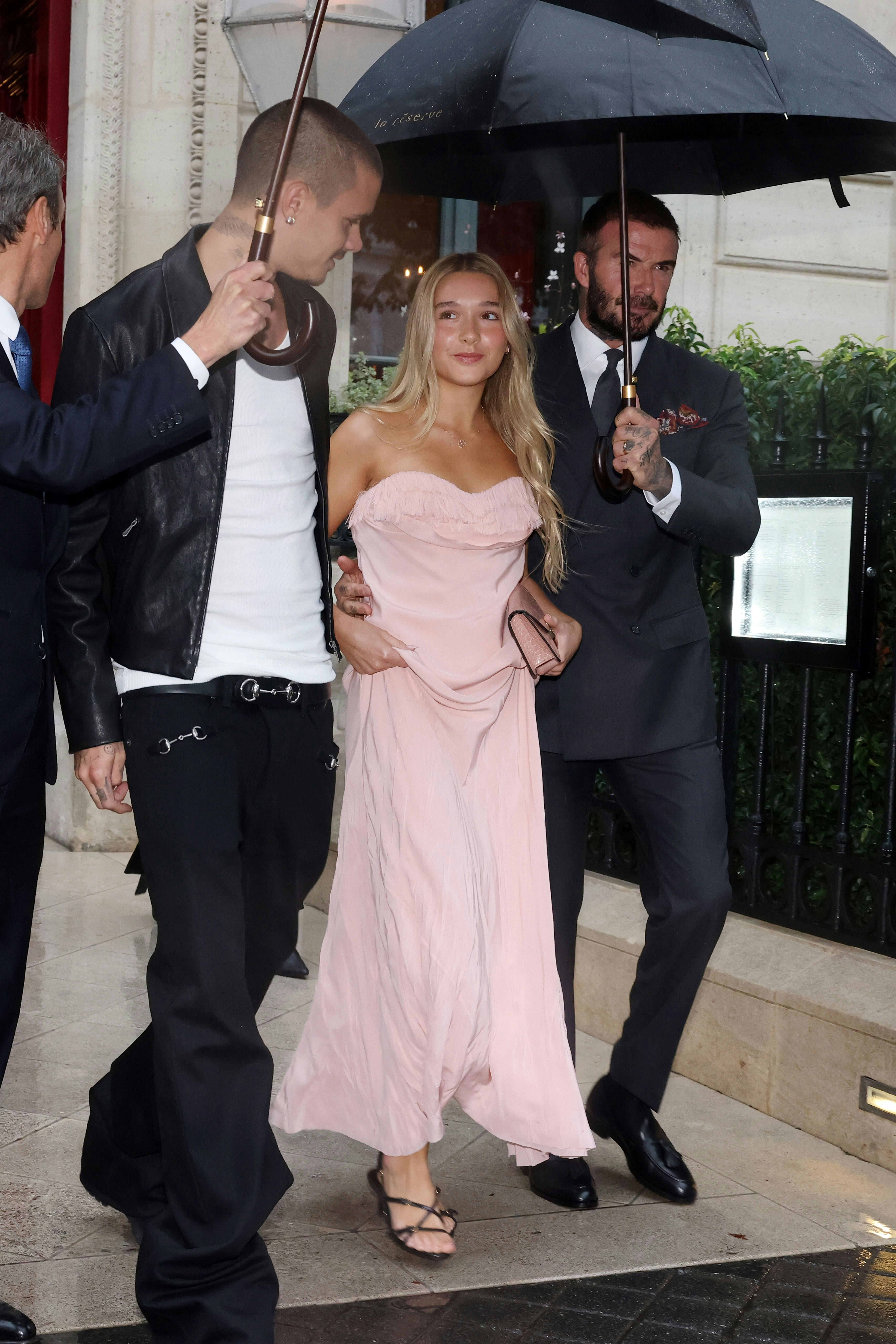 harper, romeo and brooklyn beckham