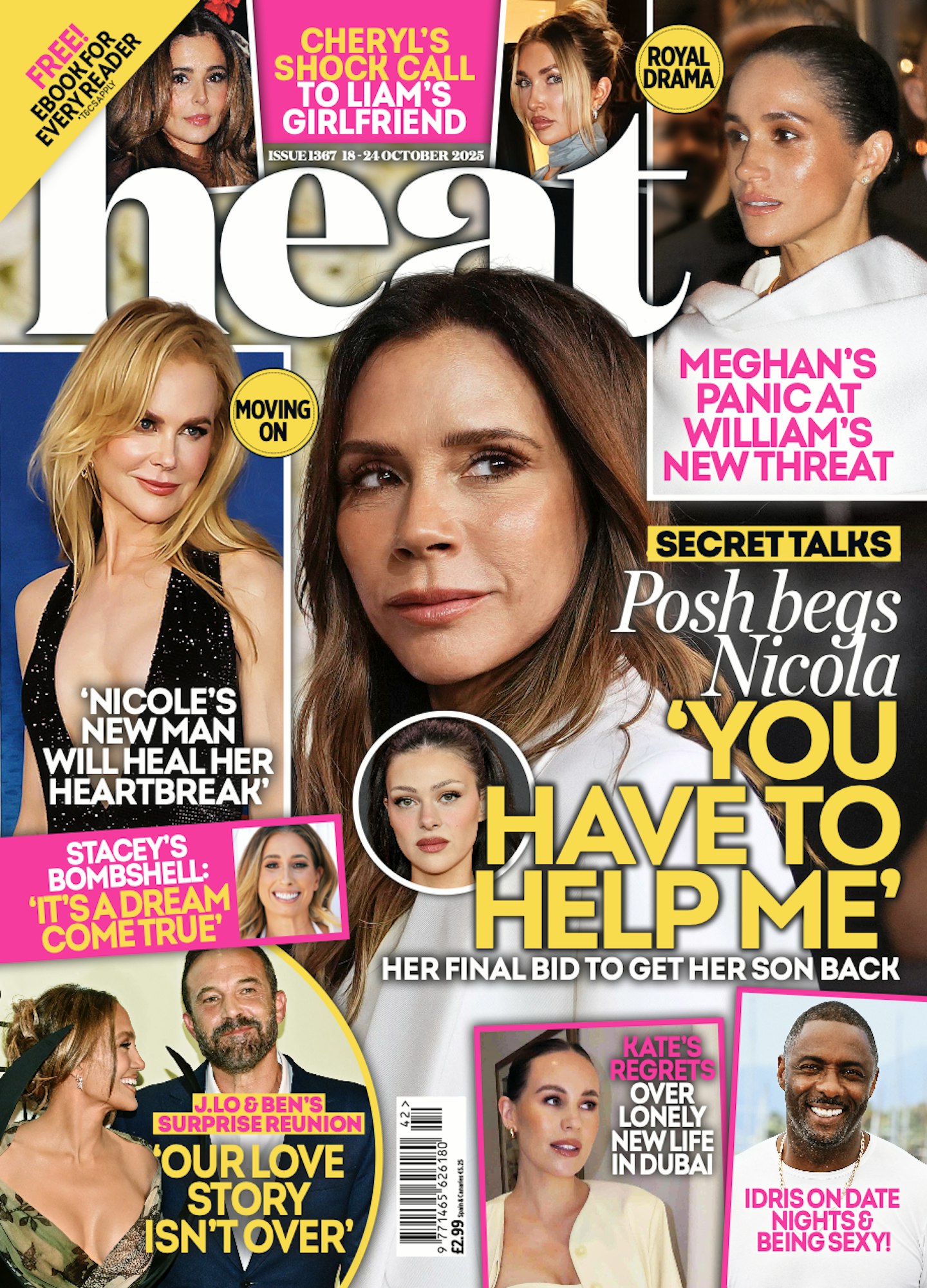 heat magazine cover