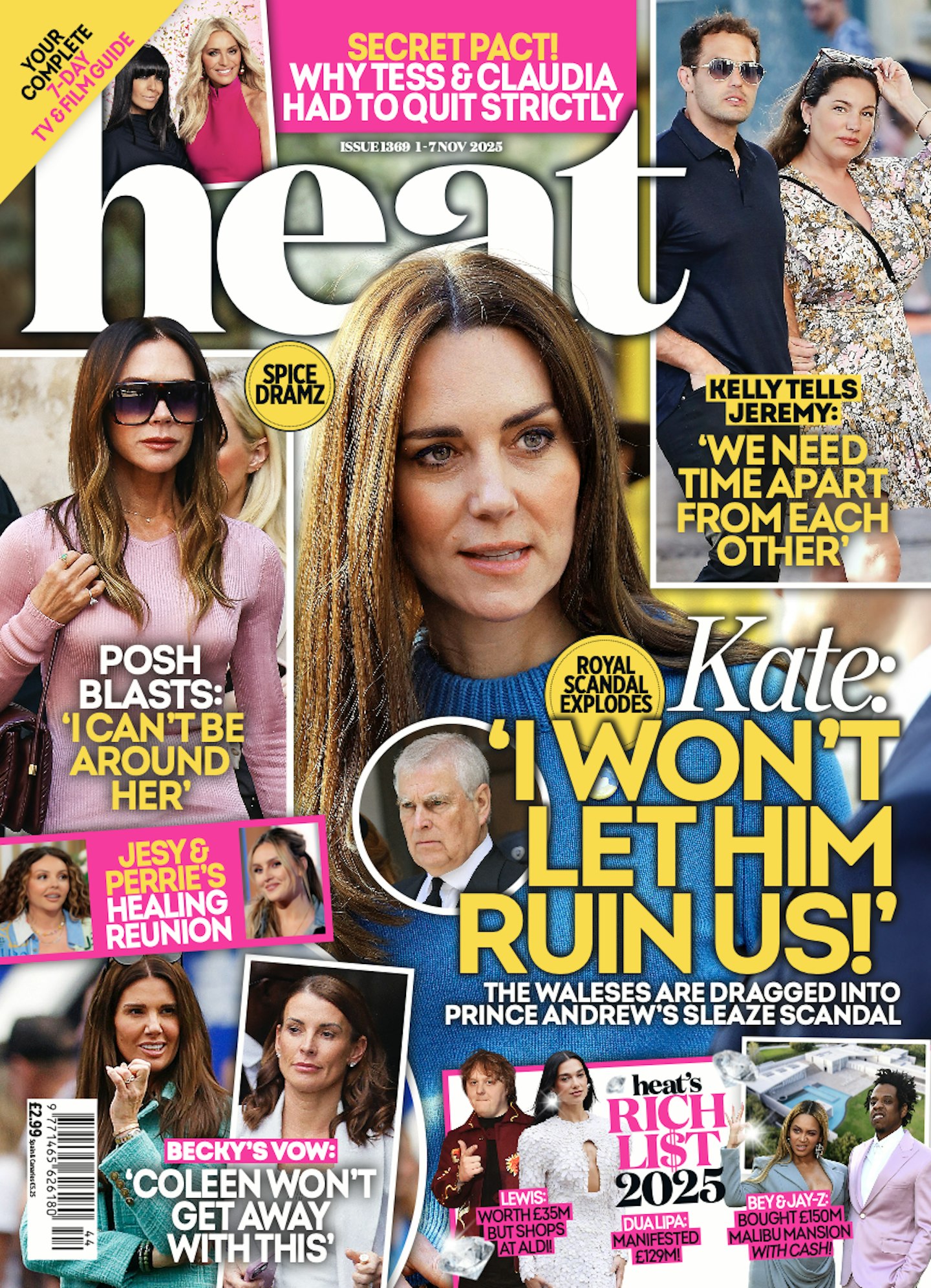 heat magazine cover