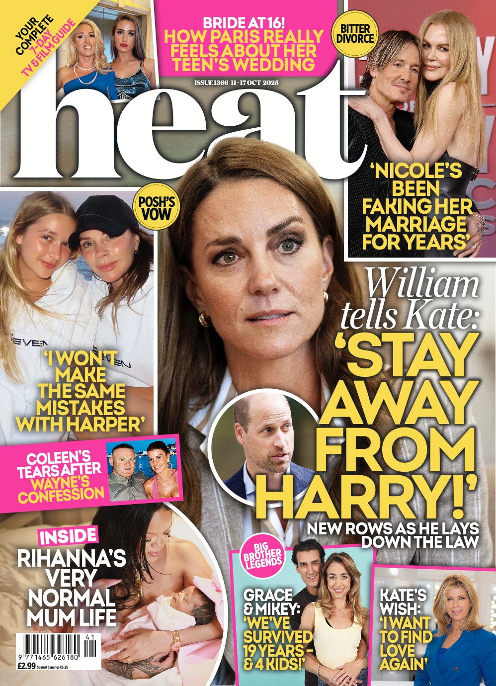 heat magazine cover