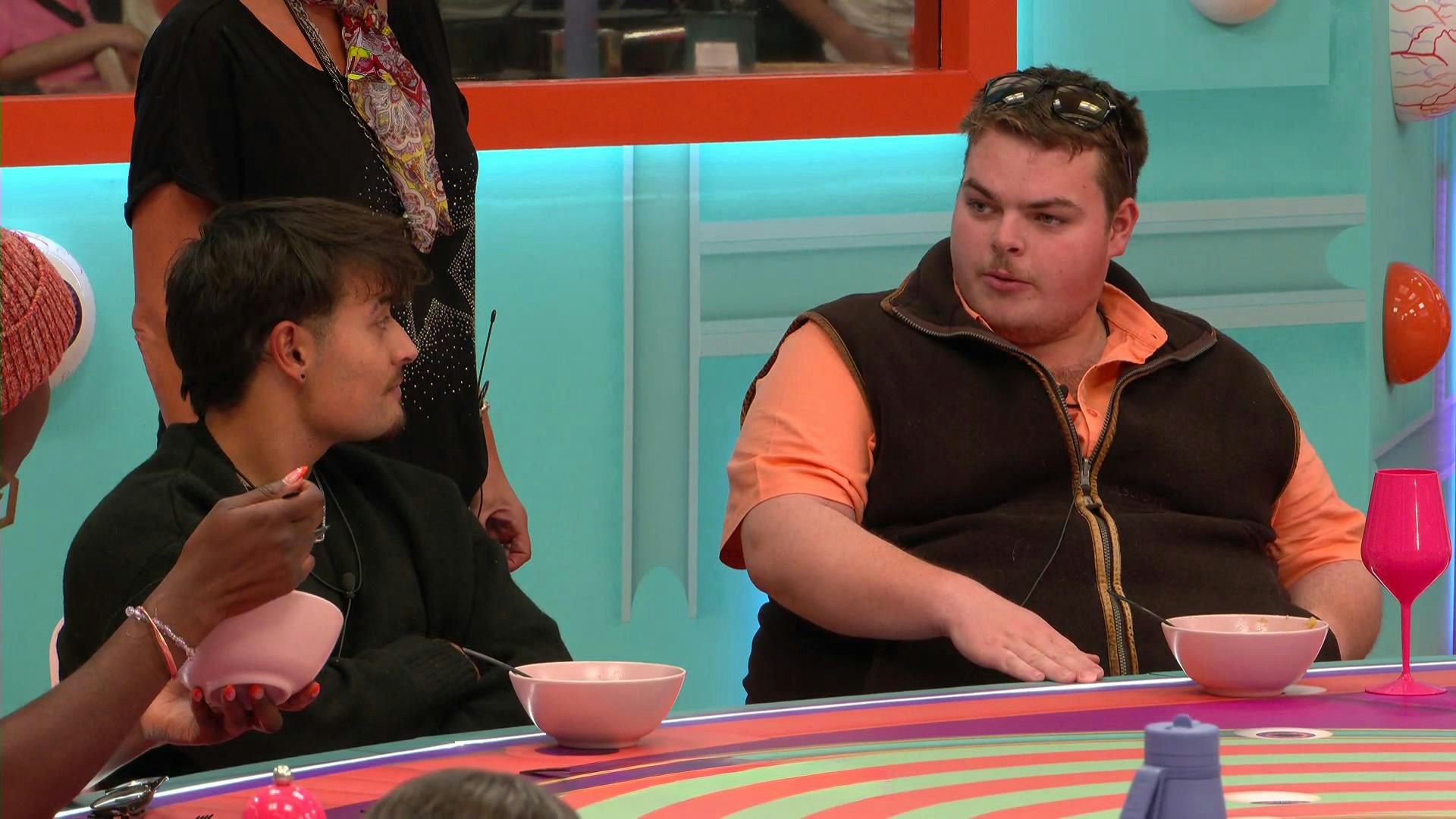 Cameron, Zelah, Caroline and Feyisola