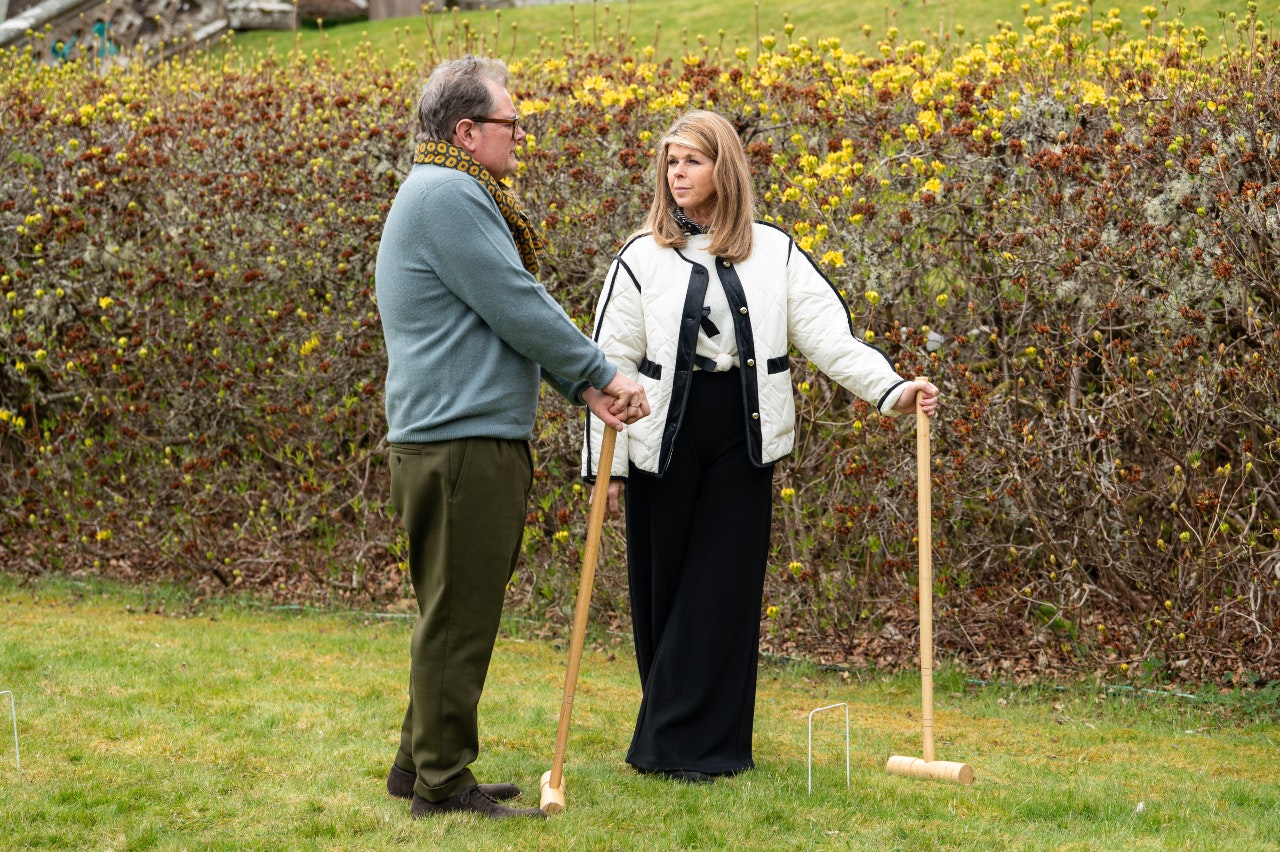 Alan Carr and Kate Garraway on The Celebrity Traitors