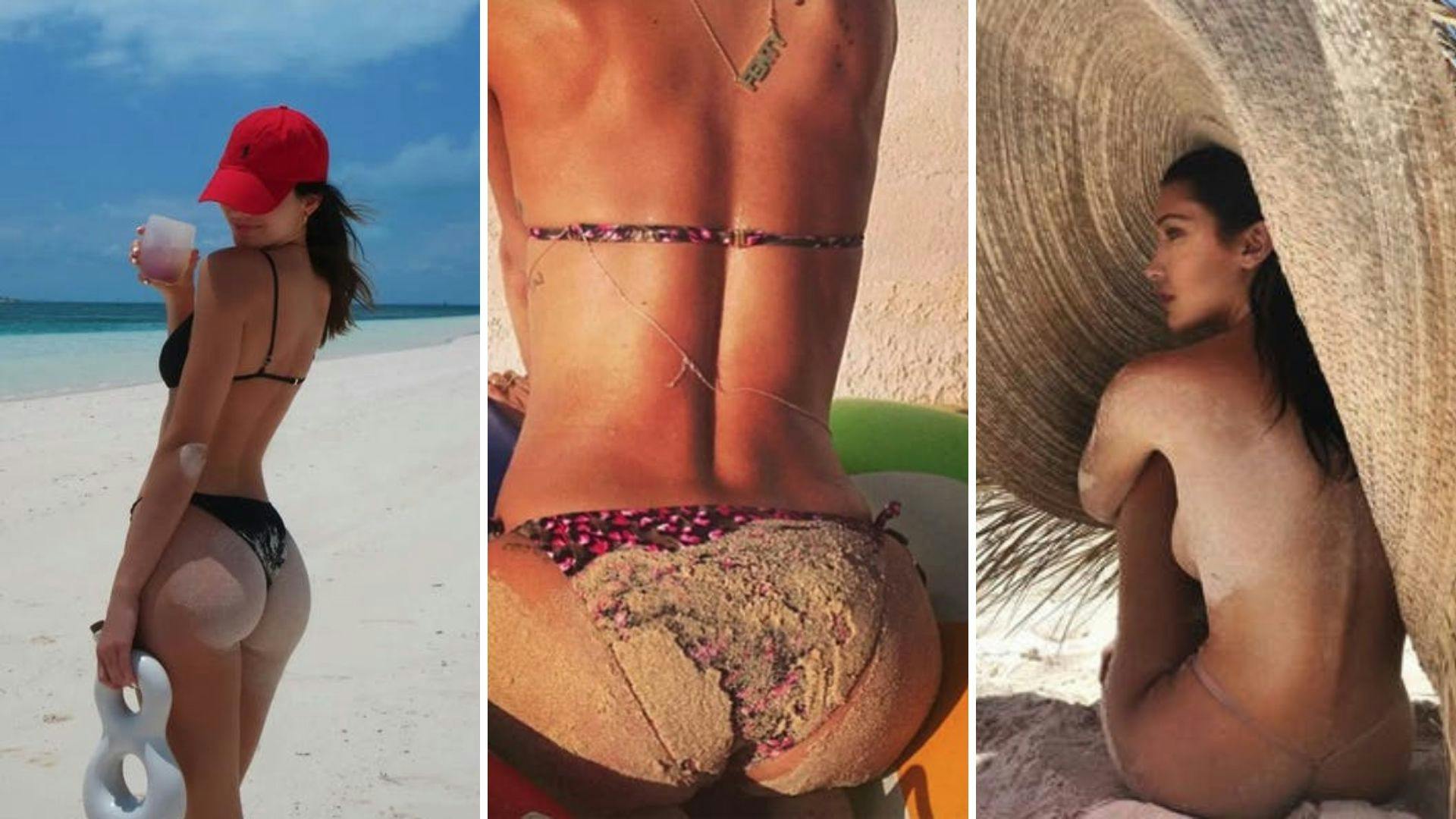 Celebrity butt selfies: from Emily Ratajkowski to Kylie Jenner