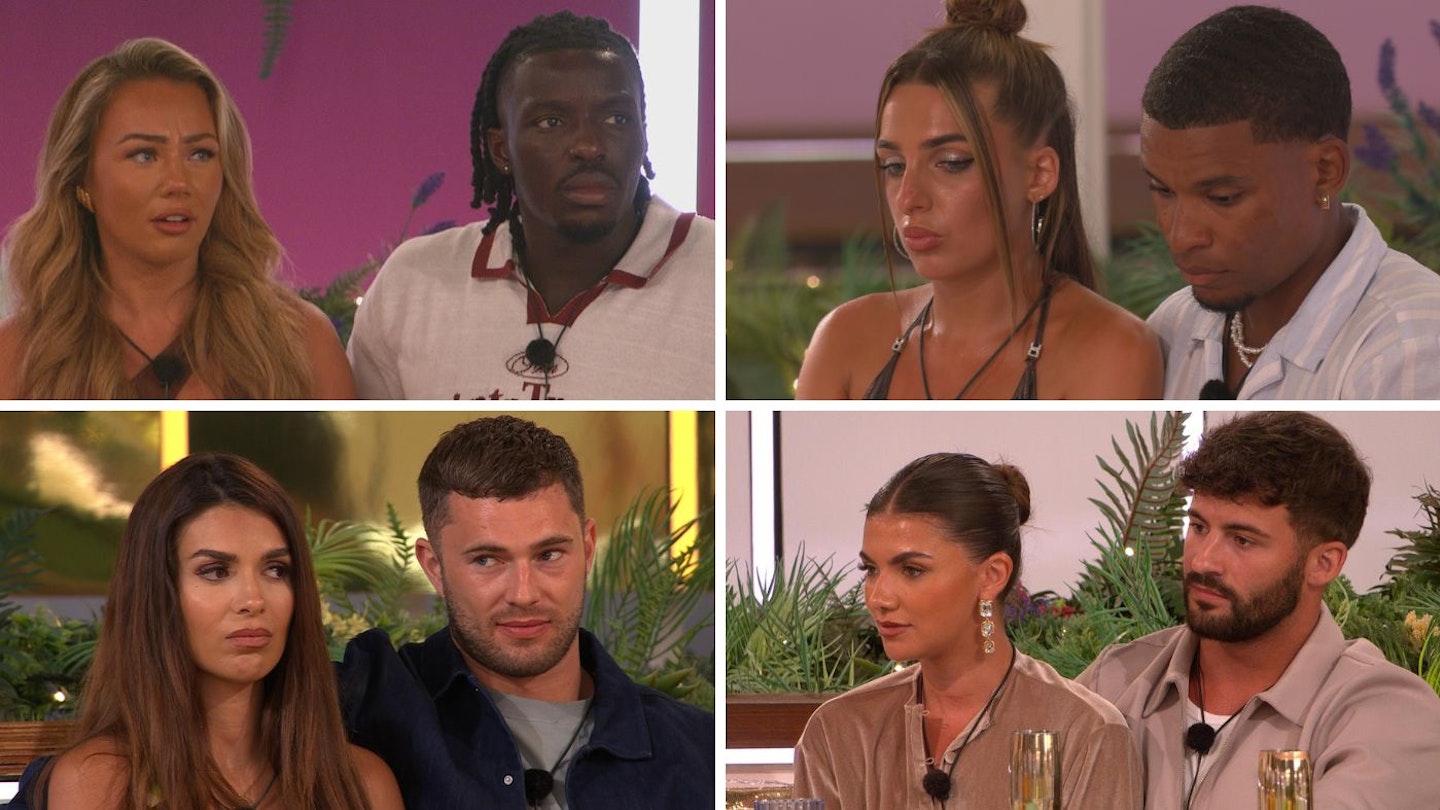 Love Island couples