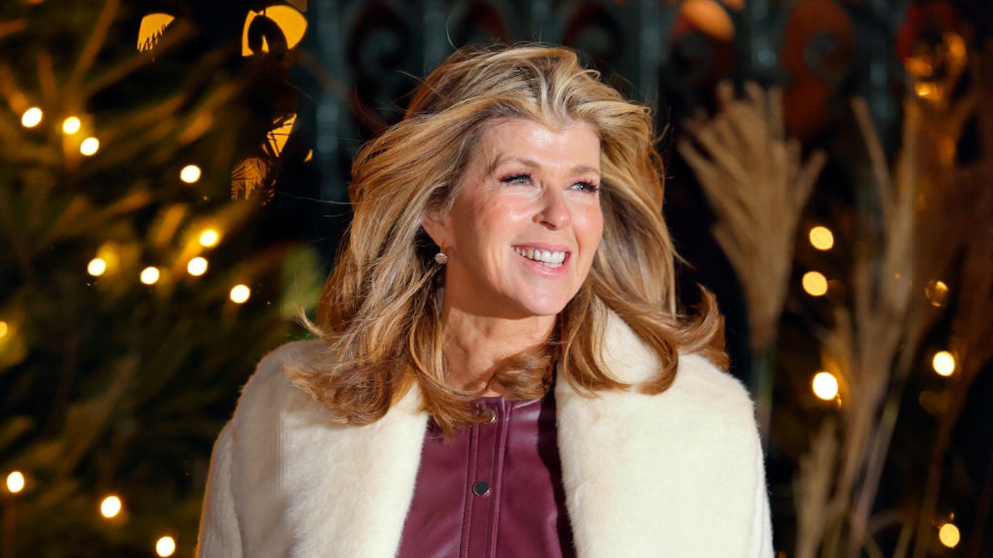 The presenter is smiling again thanks to her new man, two years after Derek's death.