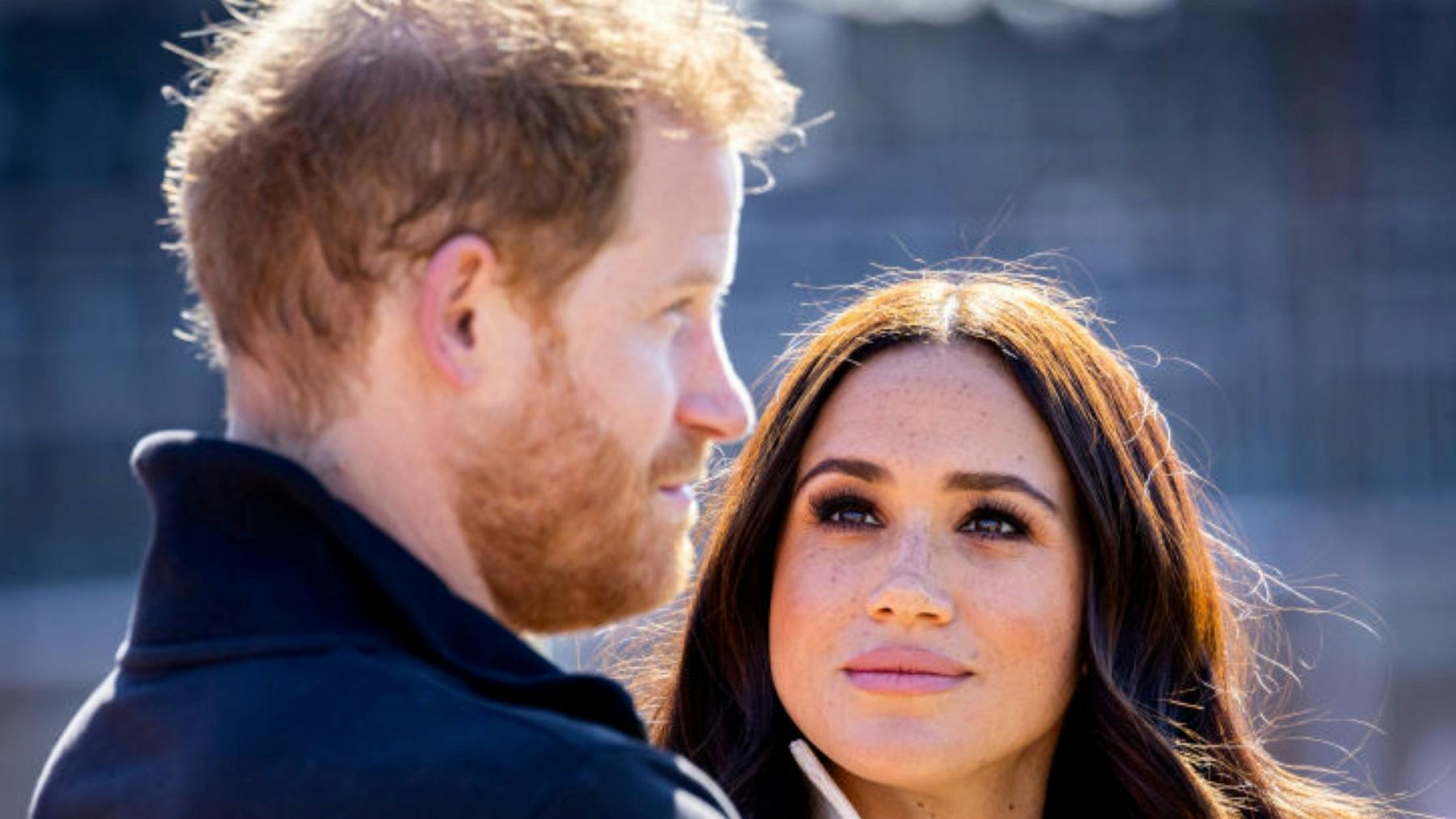 Meghan, Duchess of Sussex and Prince Harry, Duke of Sussex attend day two of the Invictus Games 2020 at Zuiderpark