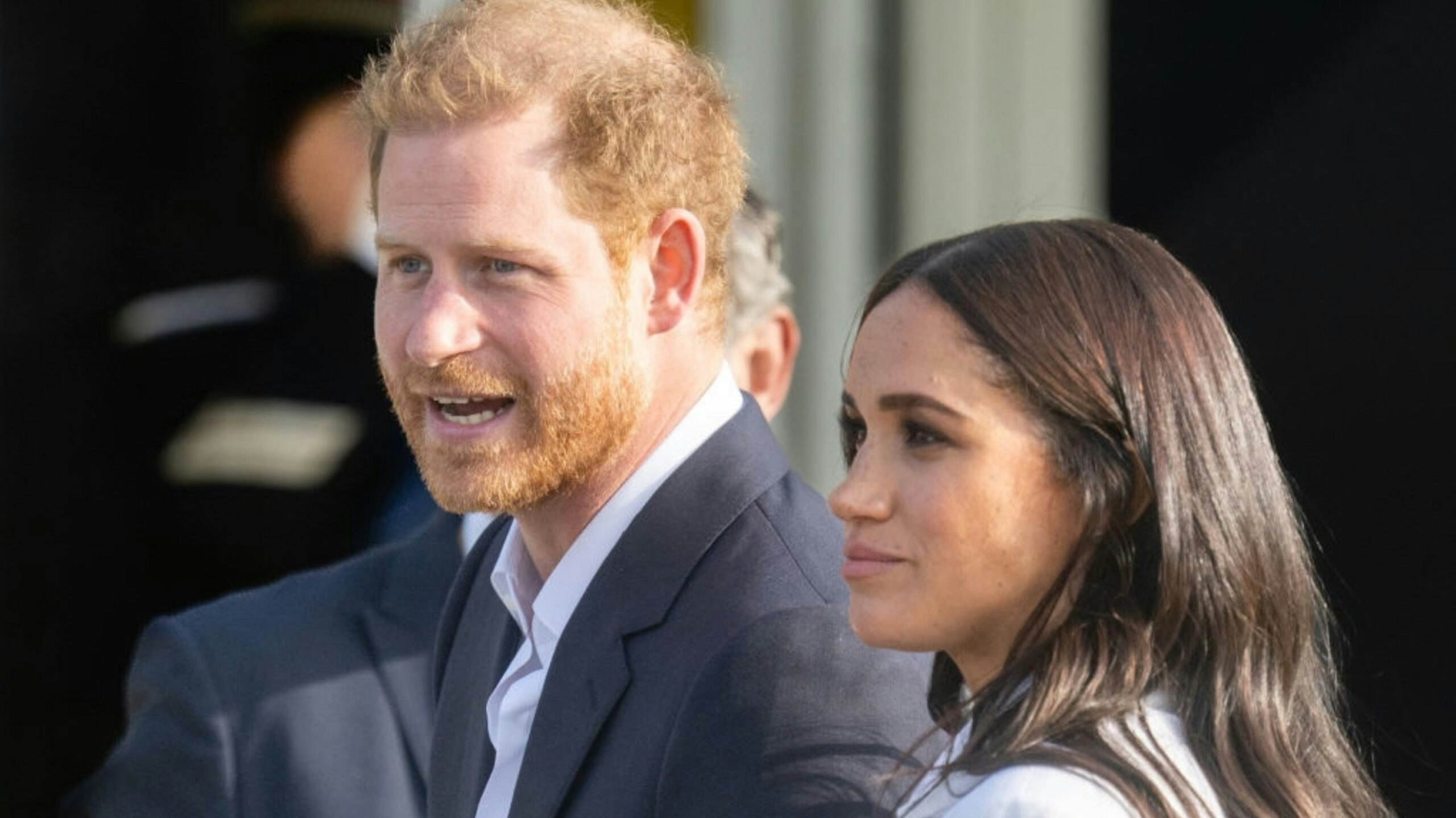Prince Harry, Duke of Sussex and Meghan, Duchess of Sussex attend a reception for friends and family of competitors of the Invictus Games at Nations Home at Zuiderpark on April 15, 2022