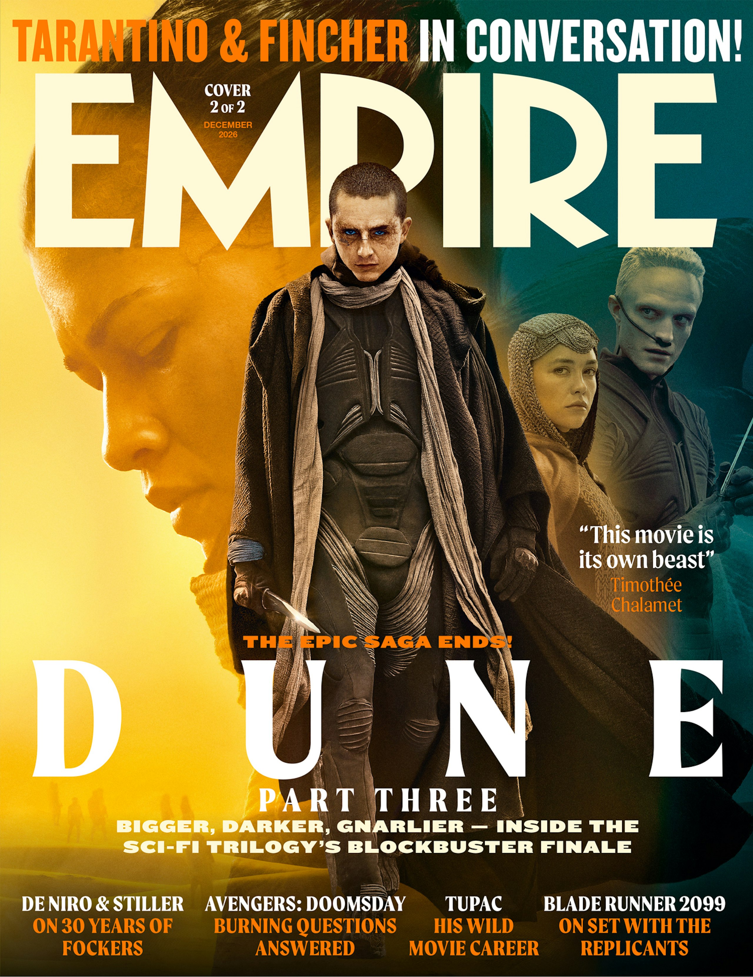 Empire December 2026 – Dune: Part Three Cover 2