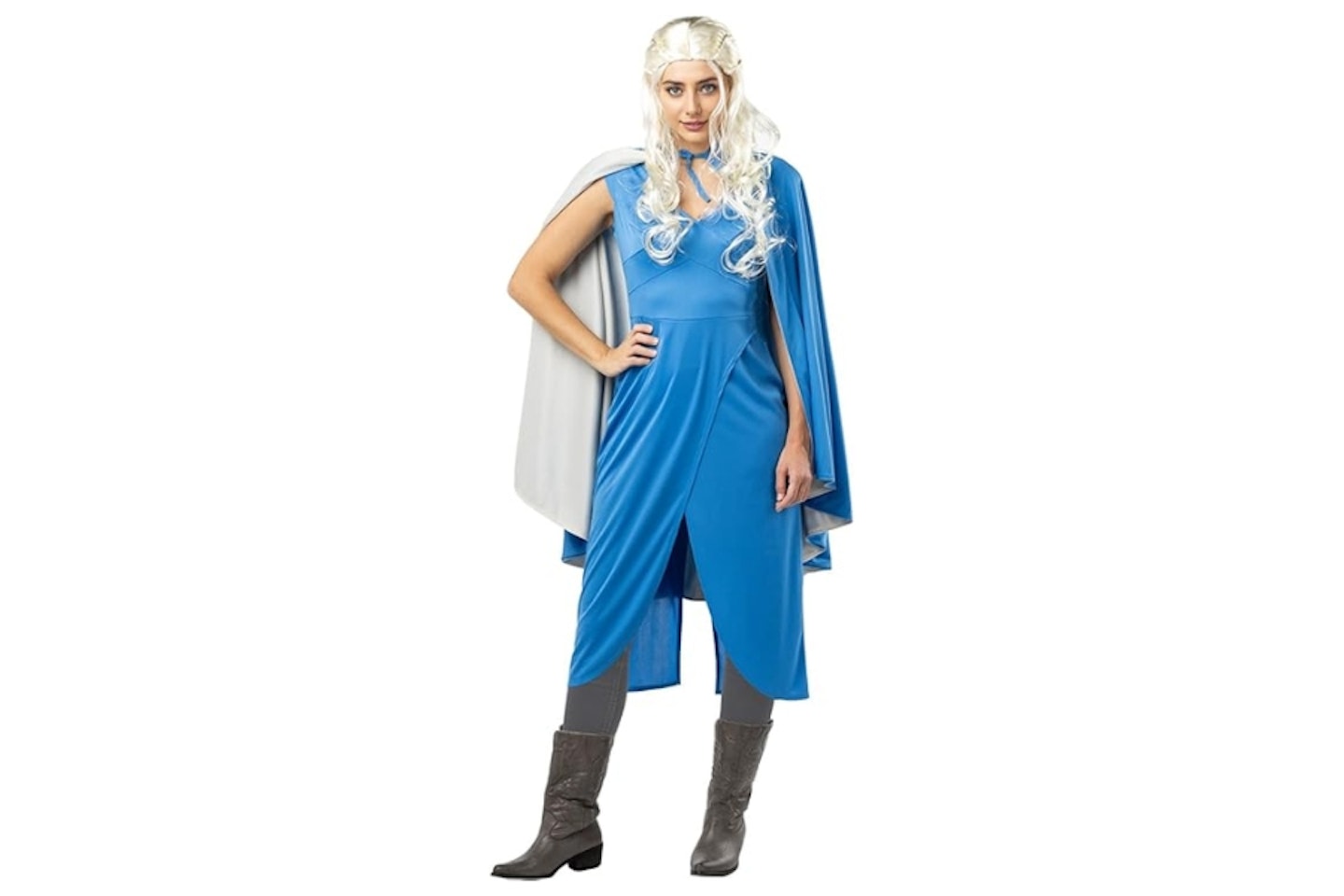 daenerys targaryen dress blue Blue Daenerys Qarth Dress from Game of Thrones main image 0