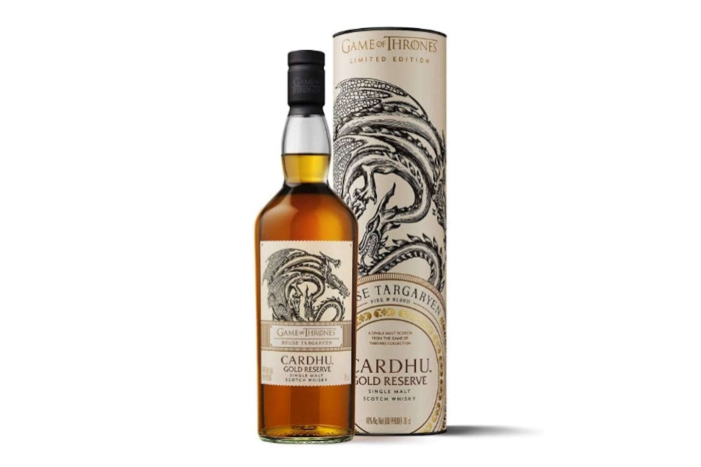 Game of Thrones House Targaryen – Cardhu Gold Reserve, 700cl, 40%