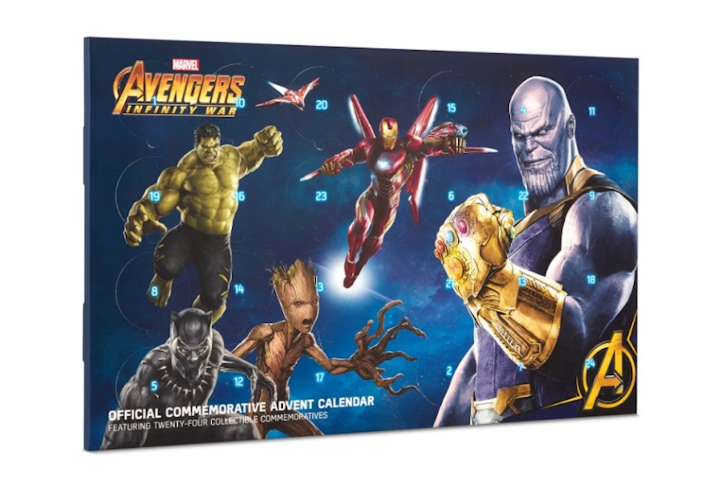 Marvel Avengers: Infinity War Collectable Coin Advent Calendar - Limited Edition