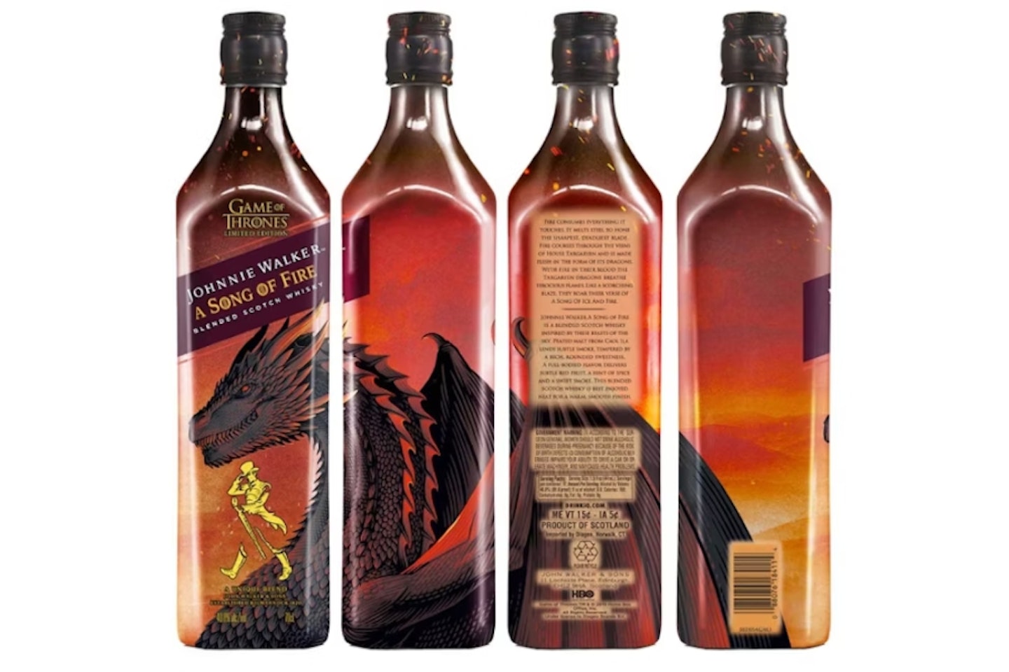 Johnnie Walker Song of Fire House Targaryen Limited Edition