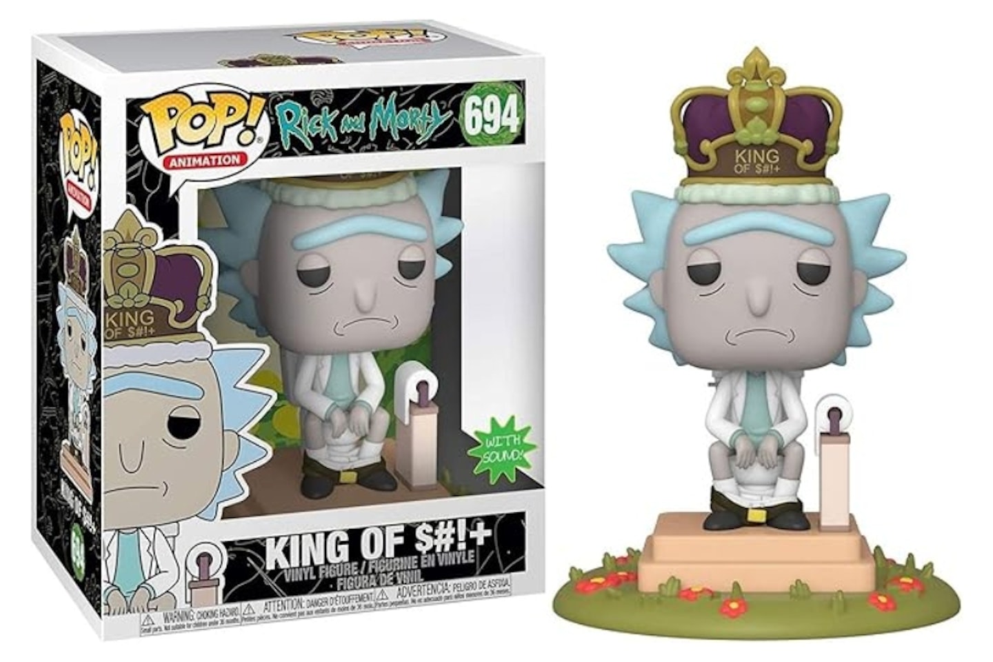 King Rick Funko Pop Deluxe